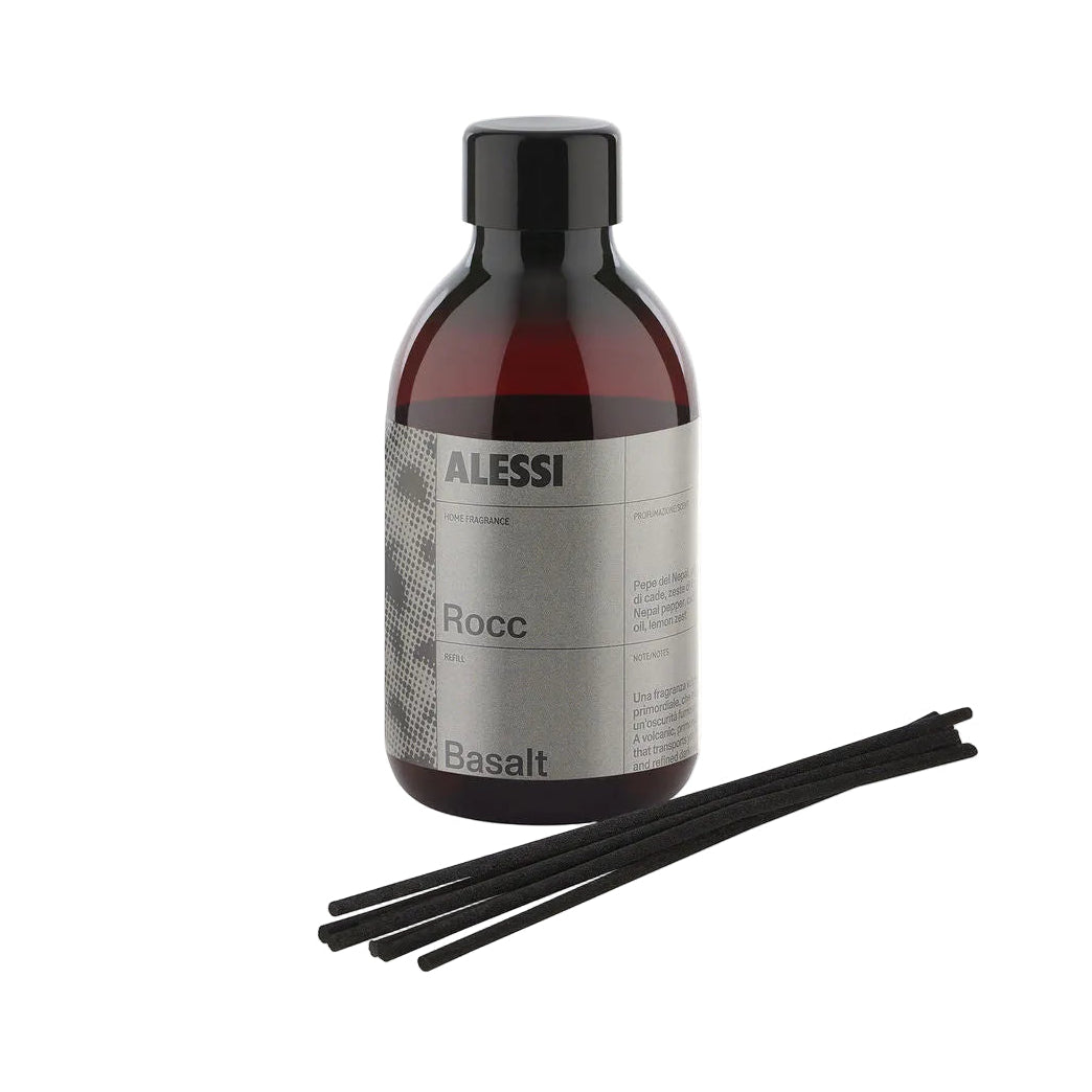 ROCC - BASALT fragrance oil for diffuser with notes of Nepalese pepper, juniper essential oil, and lemon peel