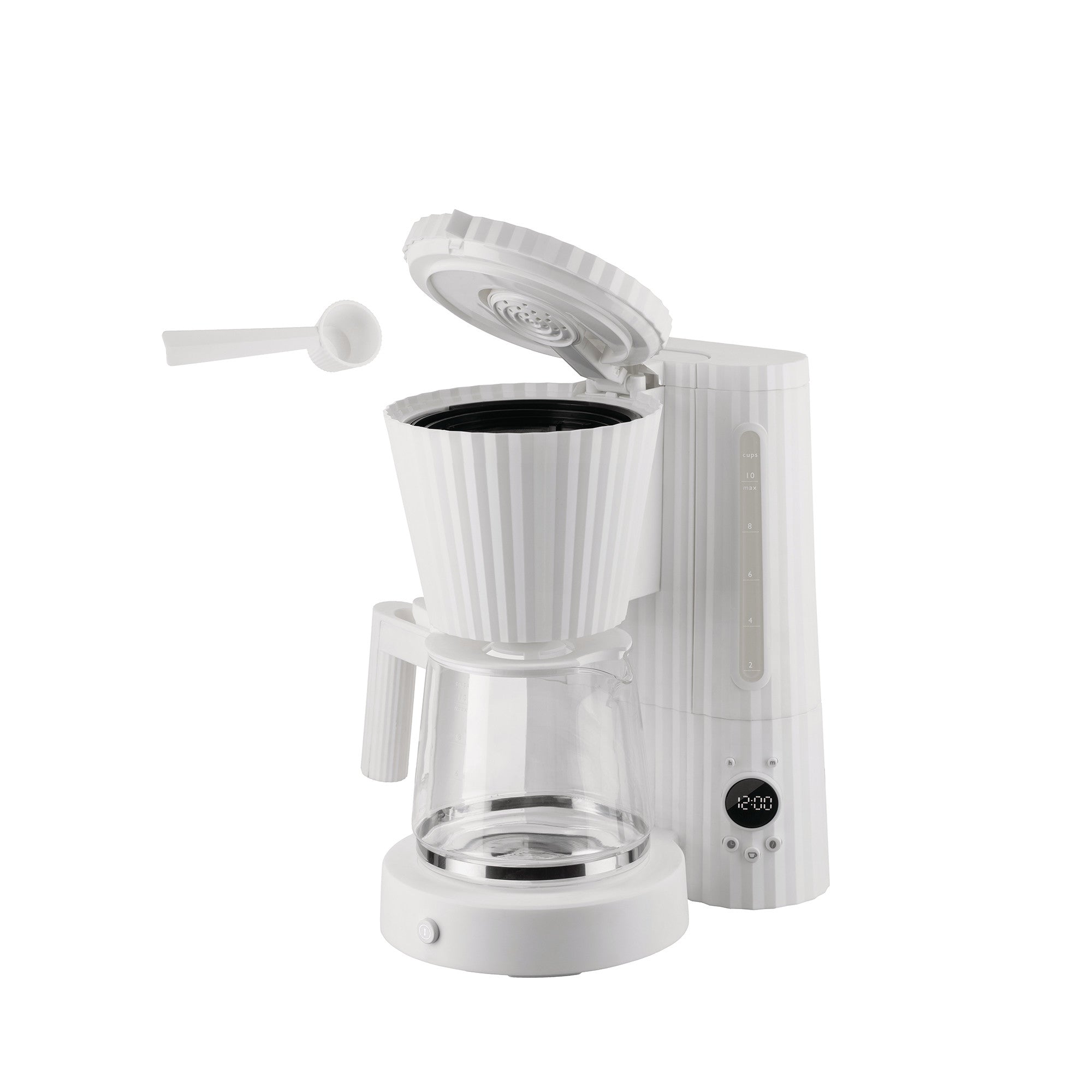 Plissé white flow machine