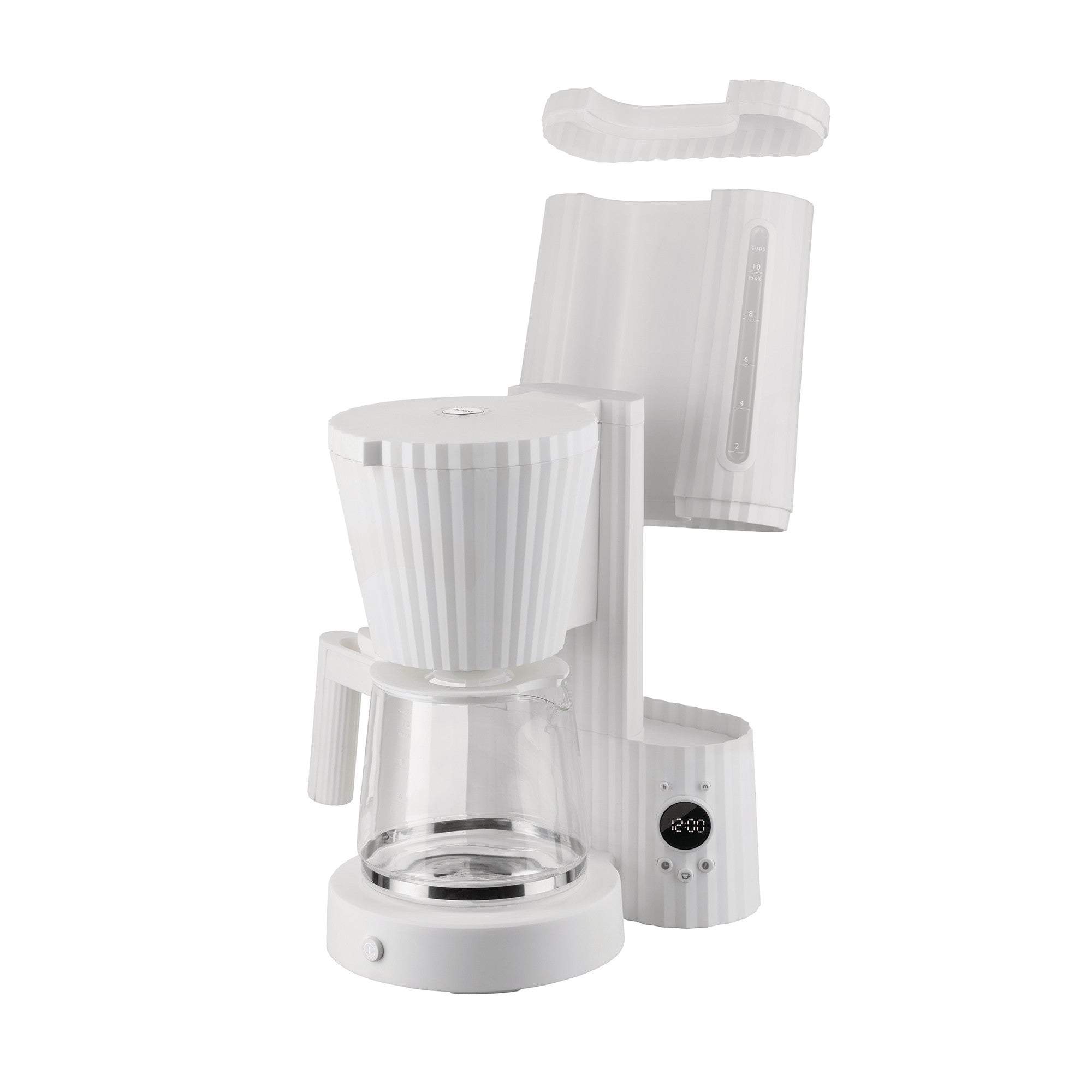 Plissé white flow machine