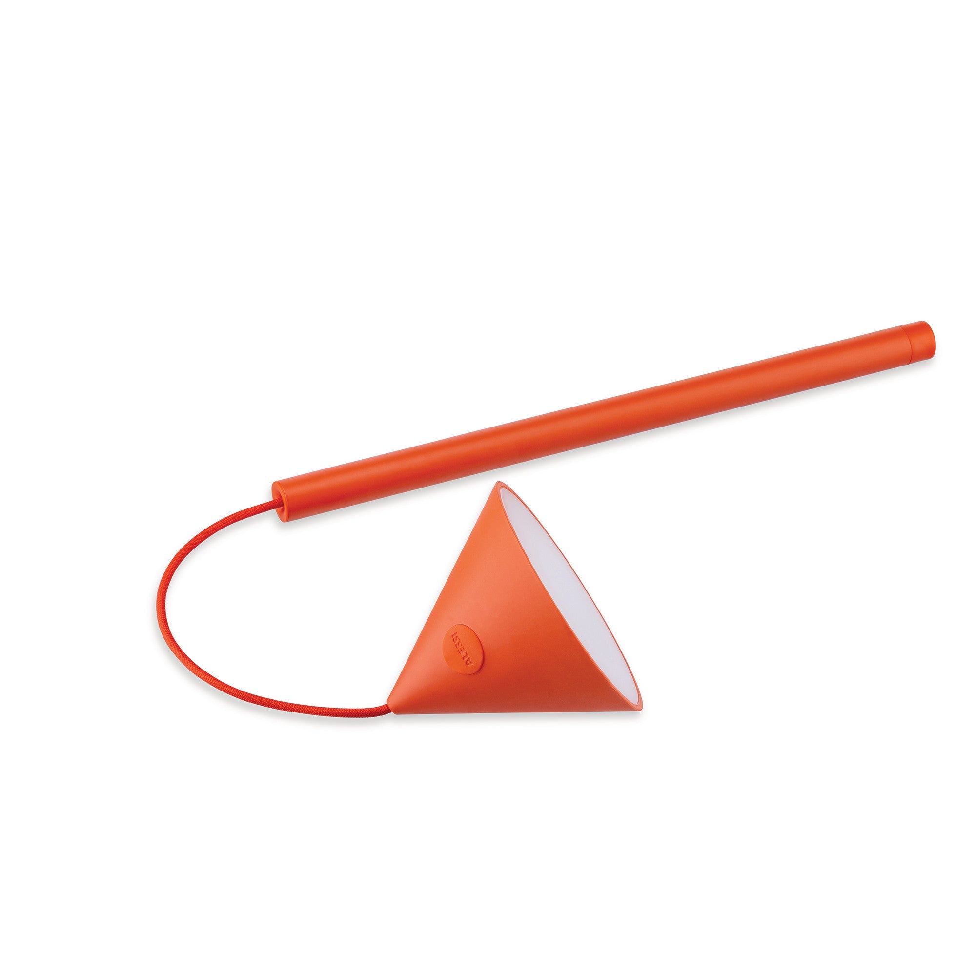 Orangefarbene Tsumik tragbare Lampe