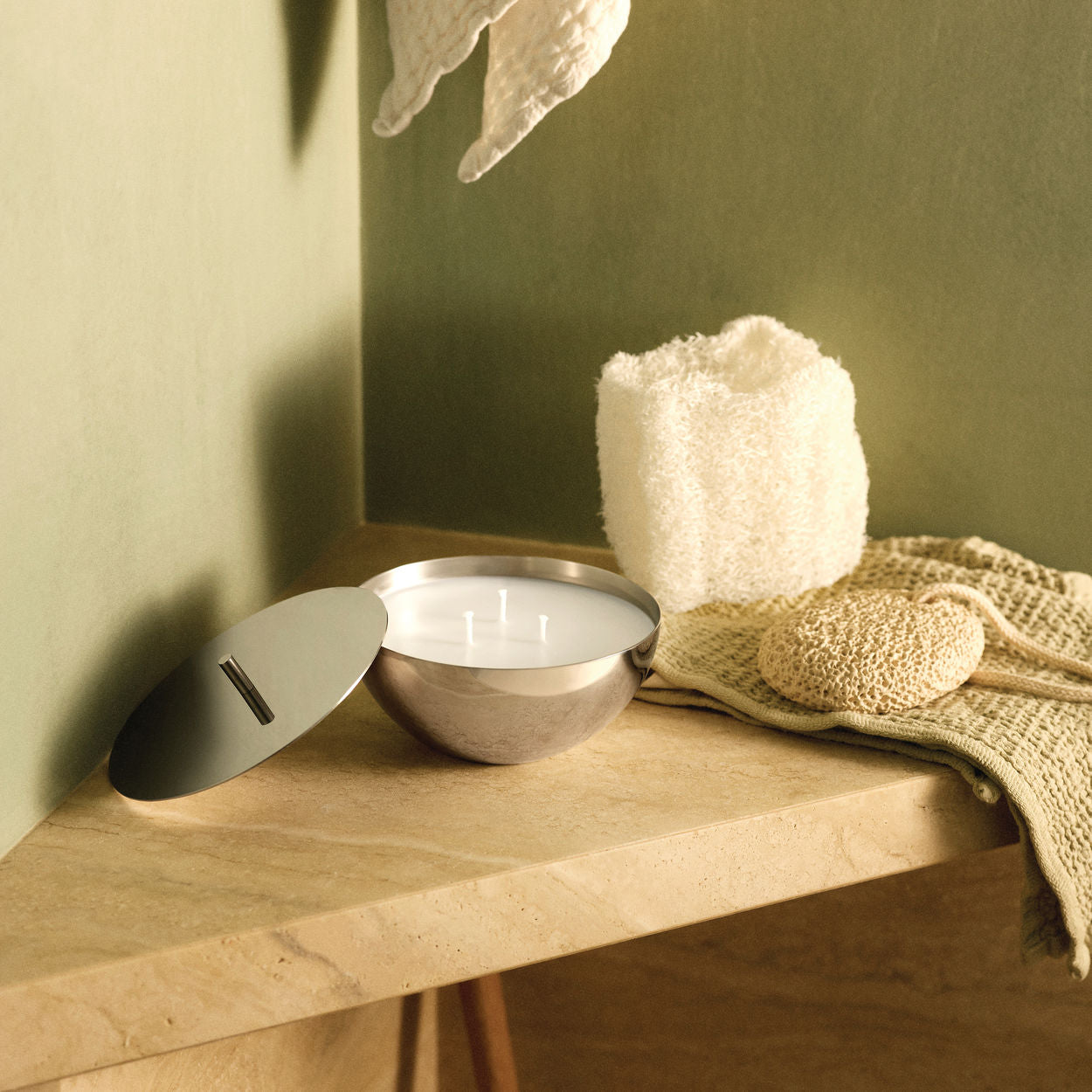 Scented insert for ROCC candle - FLINT with woody notes, leather, and styrax resin