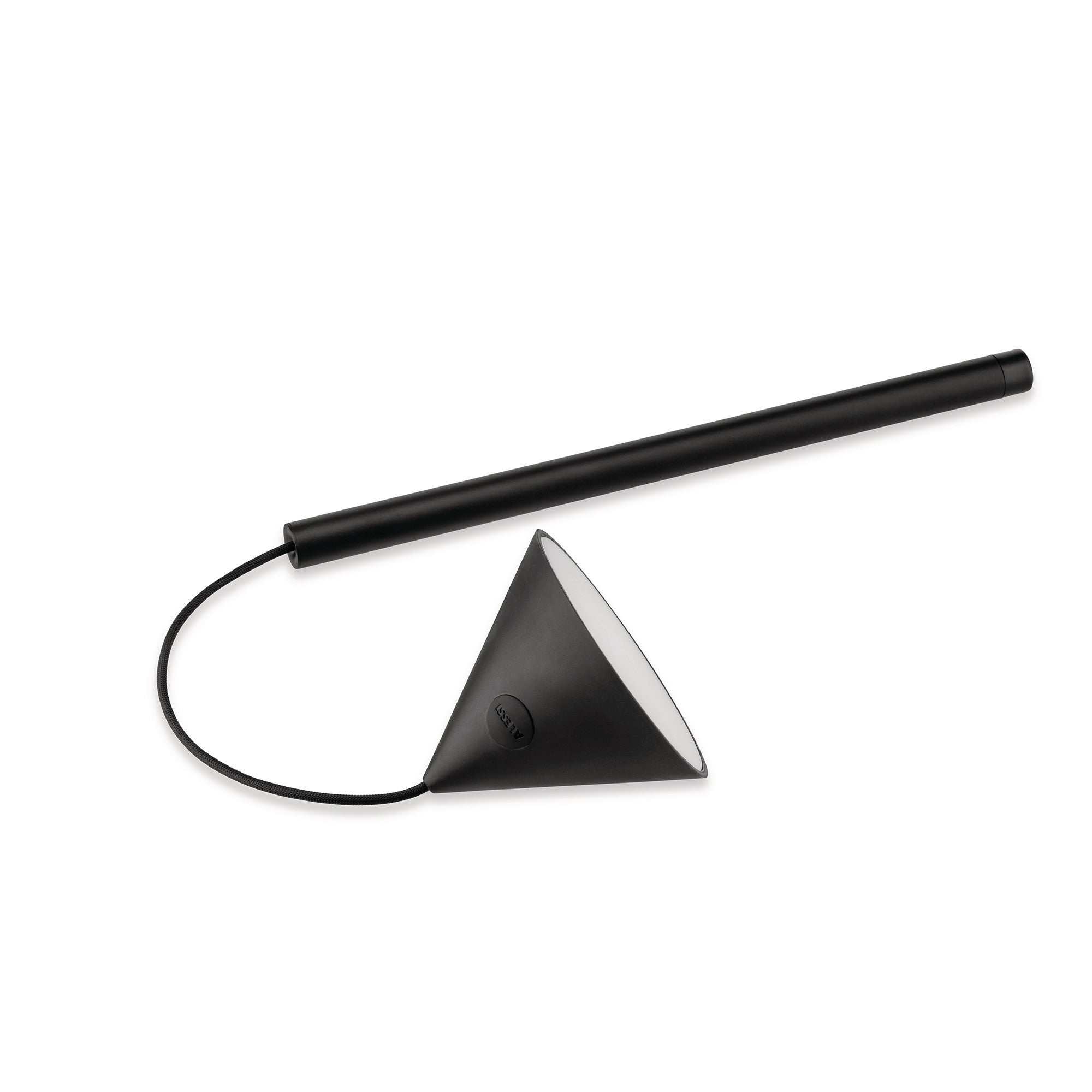 Black tsummy portable lamp