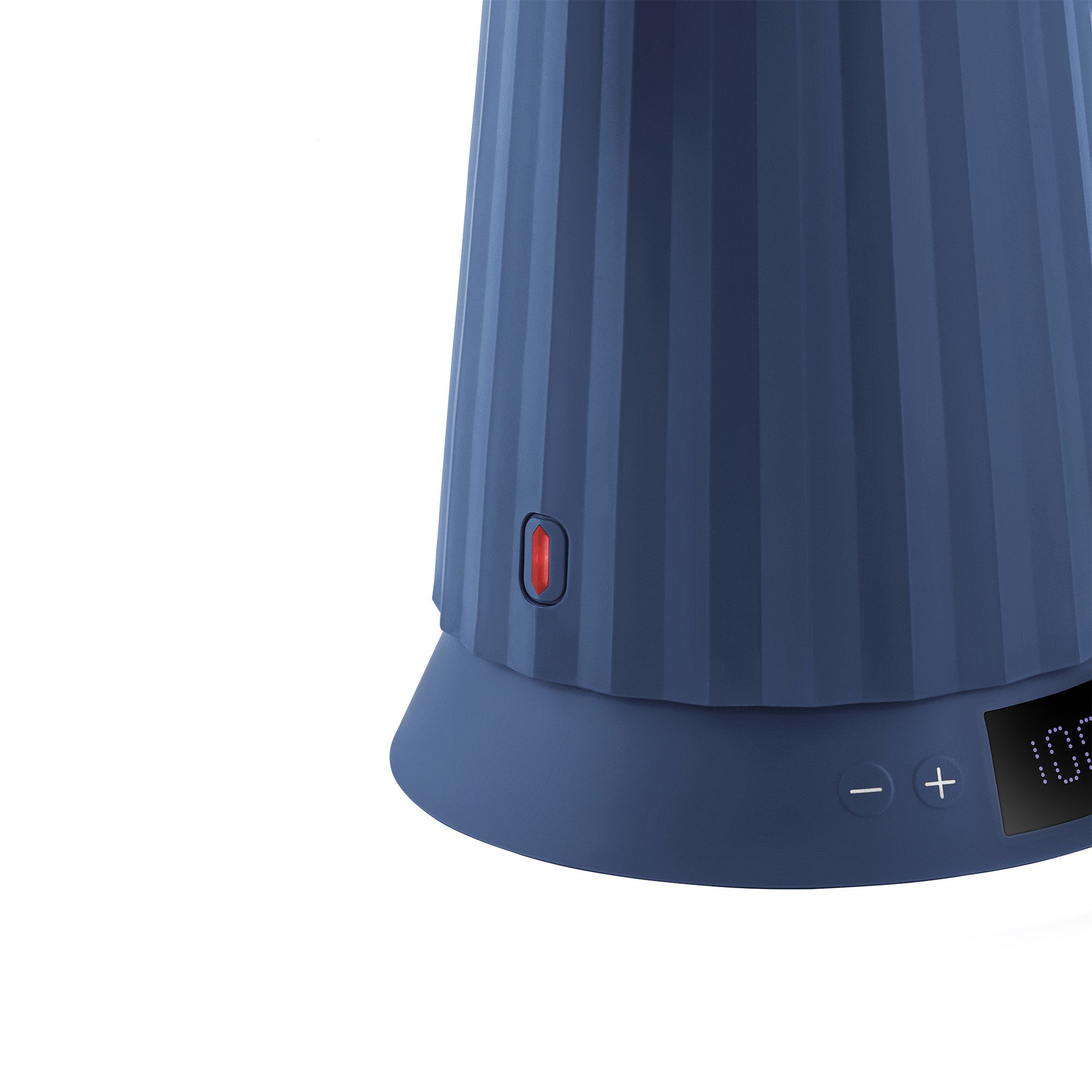 Electric kettle with temperature control PLISSÉ blue