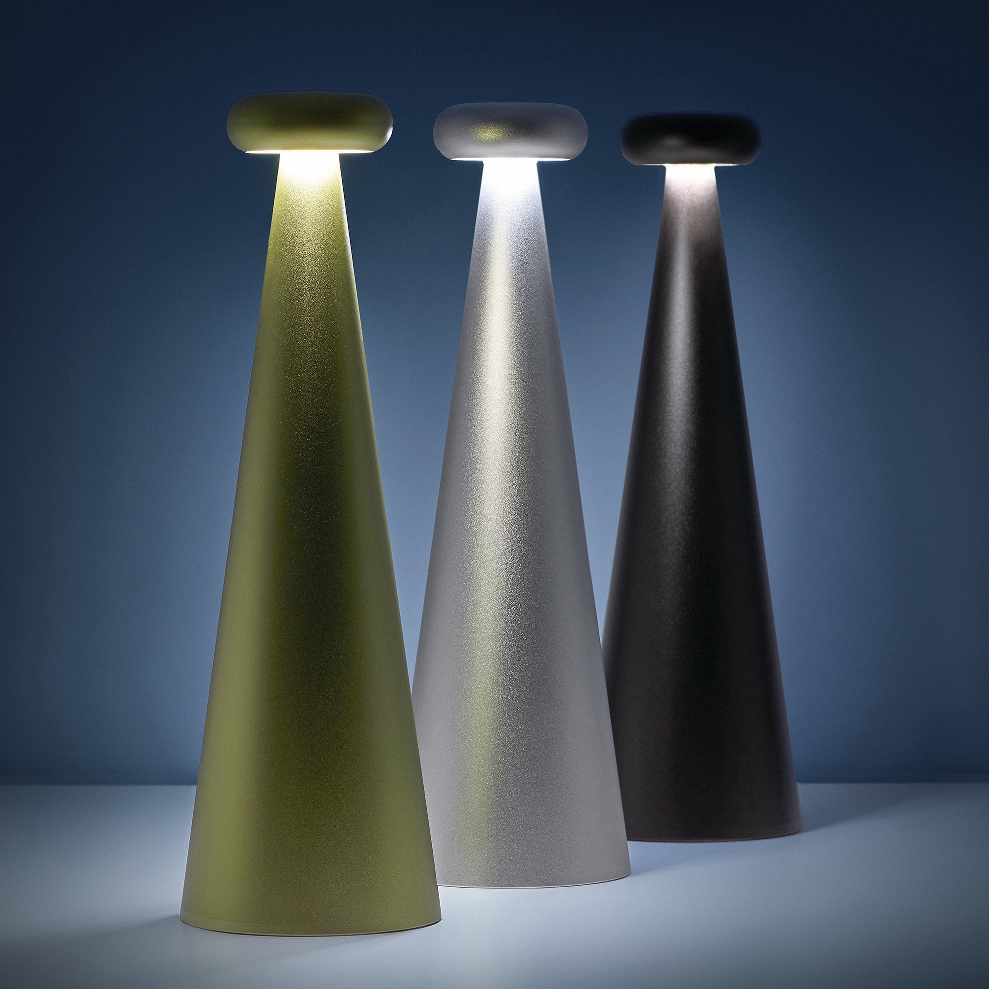 Portable LED Lamp BEDIN brown