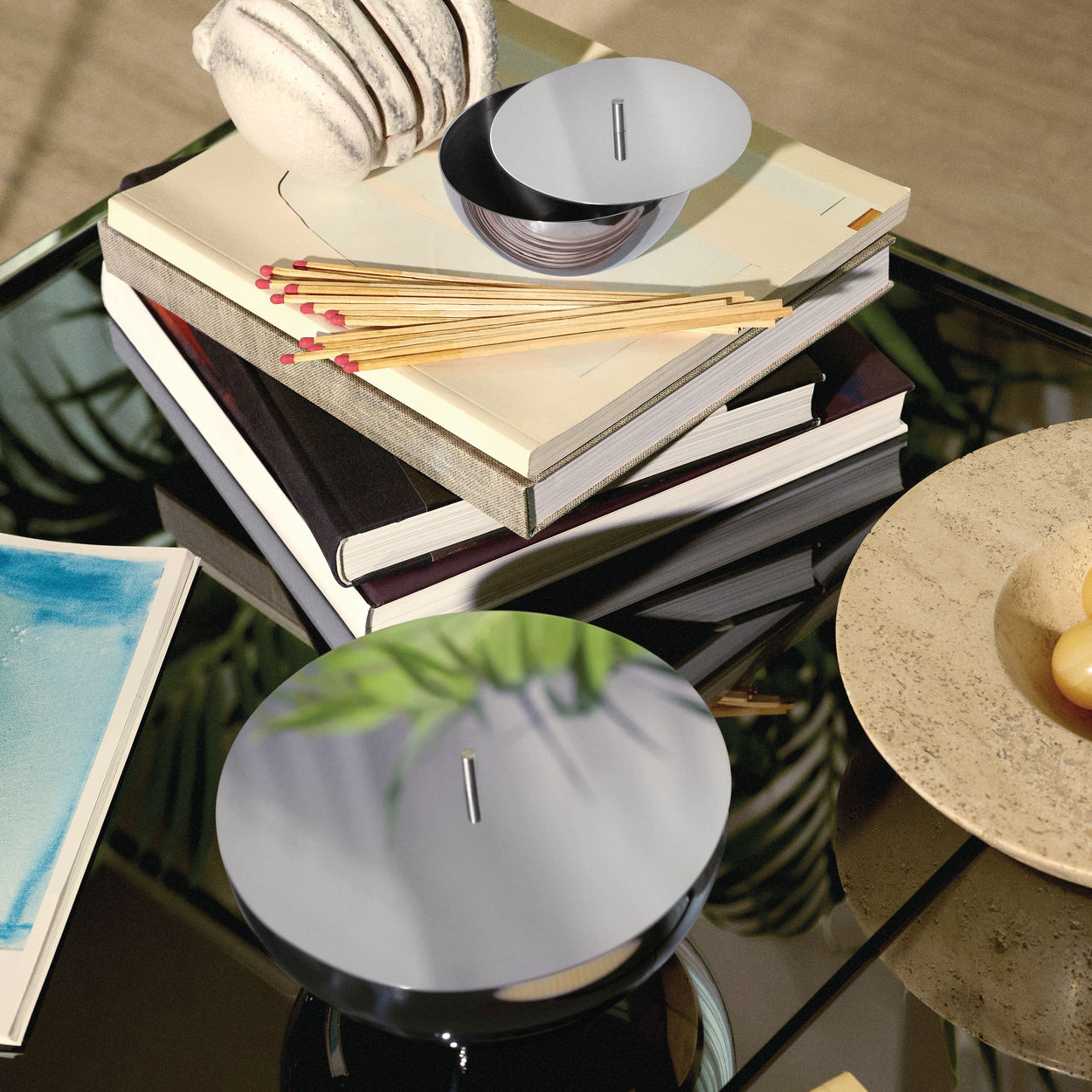 ROCC Candle Holder Stainless Steel