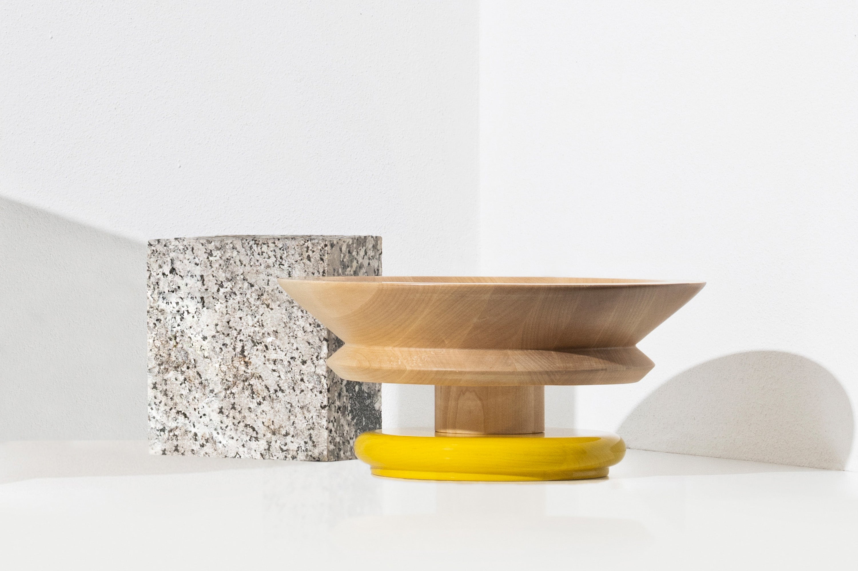 Fruit bowl ES15 yellow base