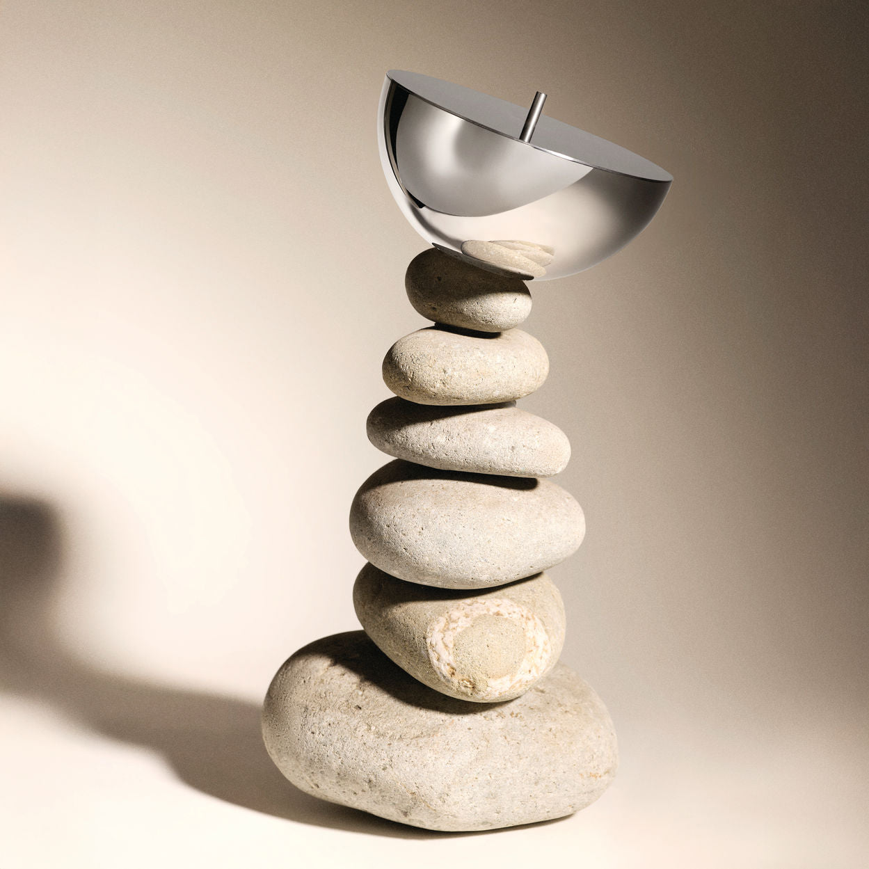 ROCC Candle Holder Stainless Steel