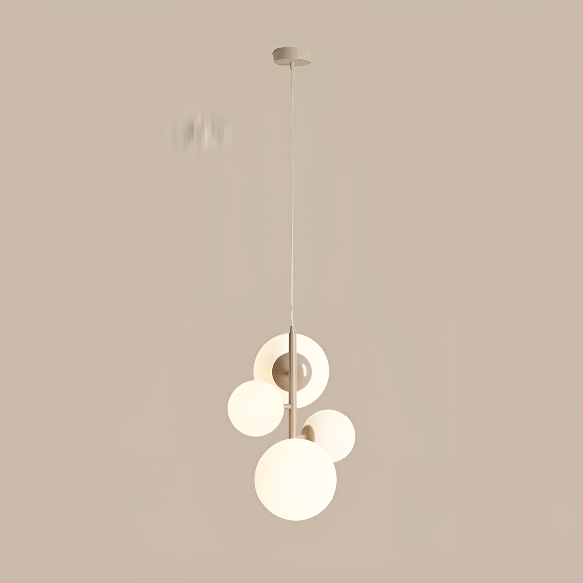 BLOOM QUATRO beige Hängelampe
