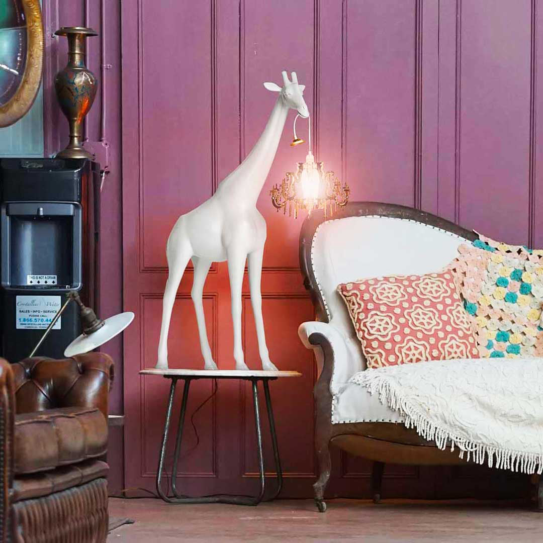 Lampe Giraffe in Liebe XS Pink