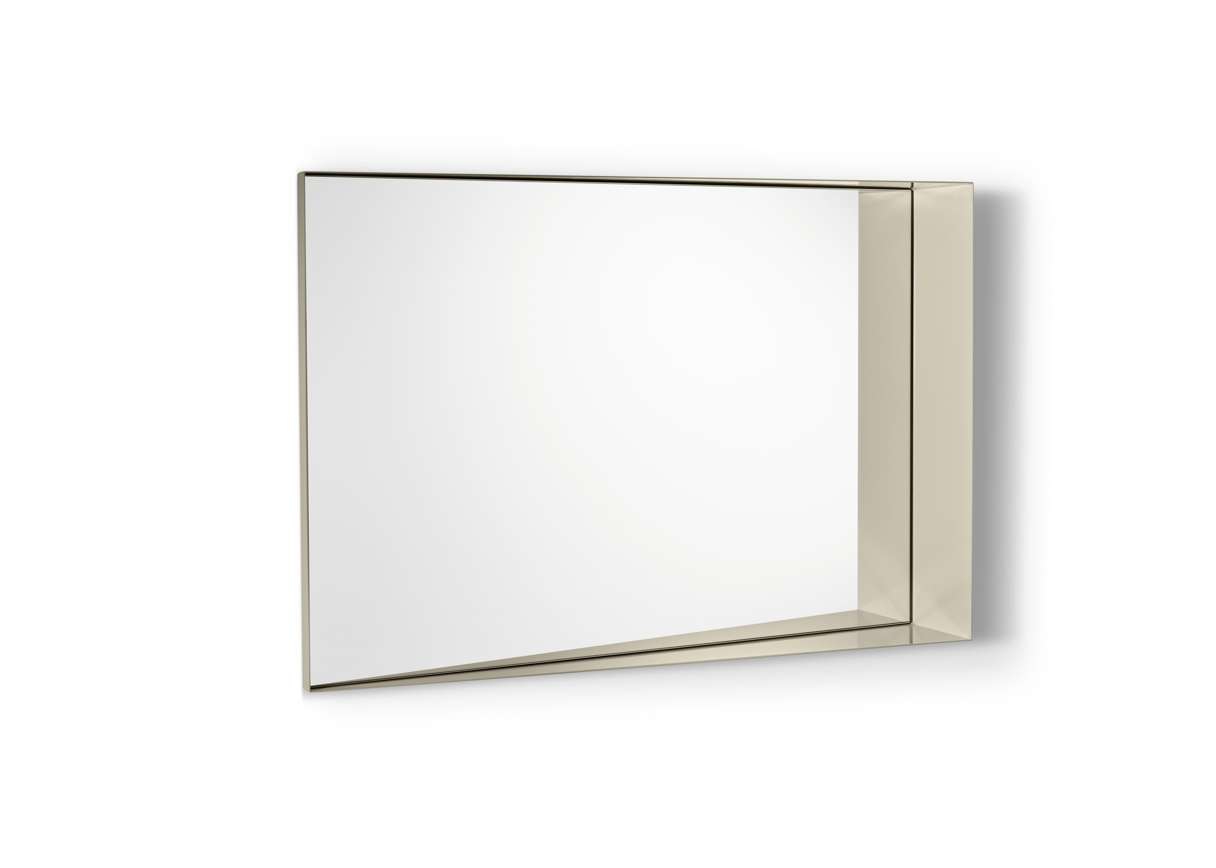 Wandspiegel BEAK beige