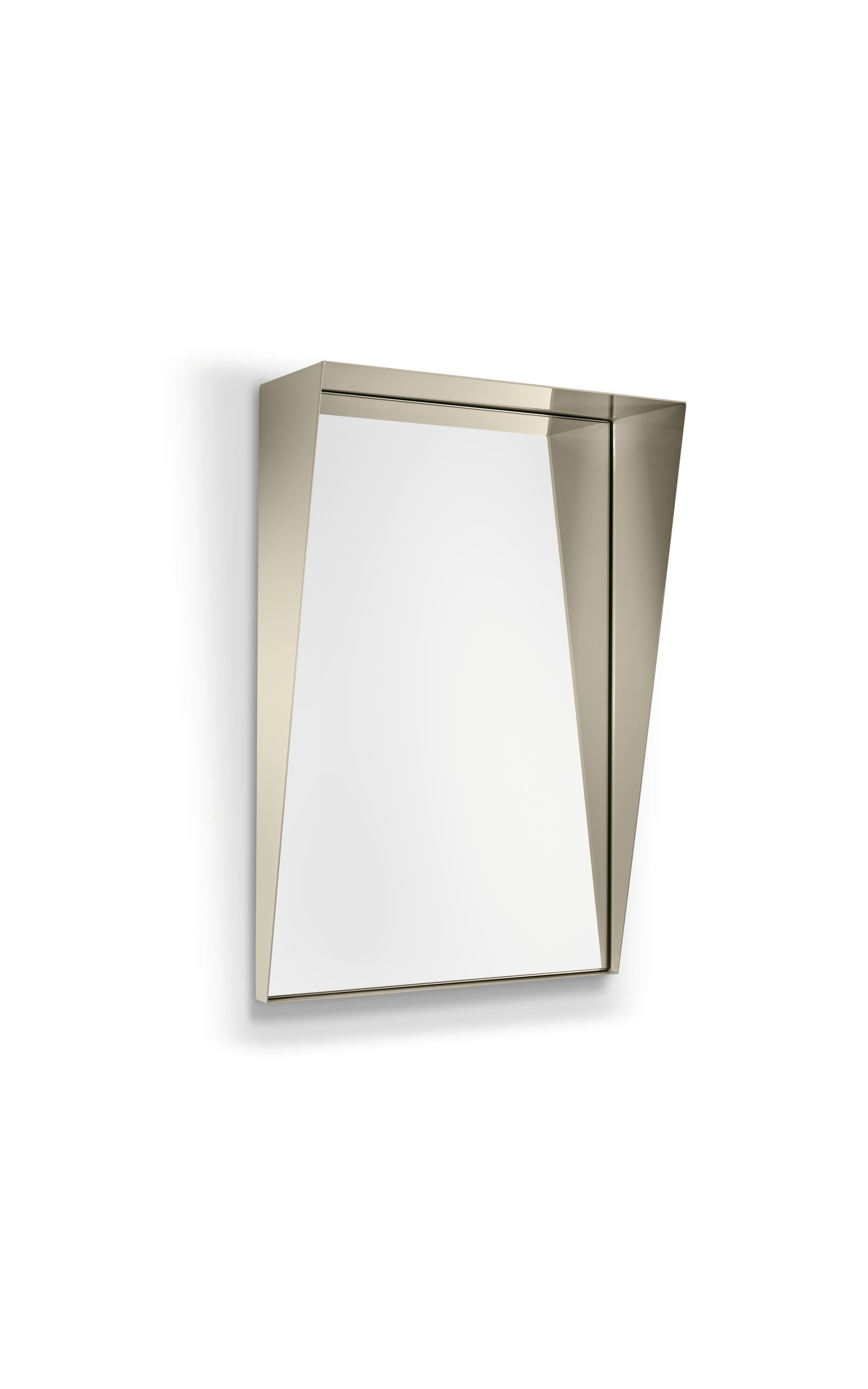 Wandspiegel BEAK beige