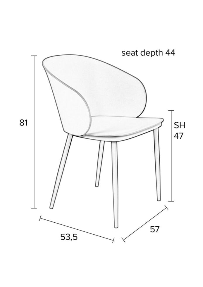 GIGI Chair Beige