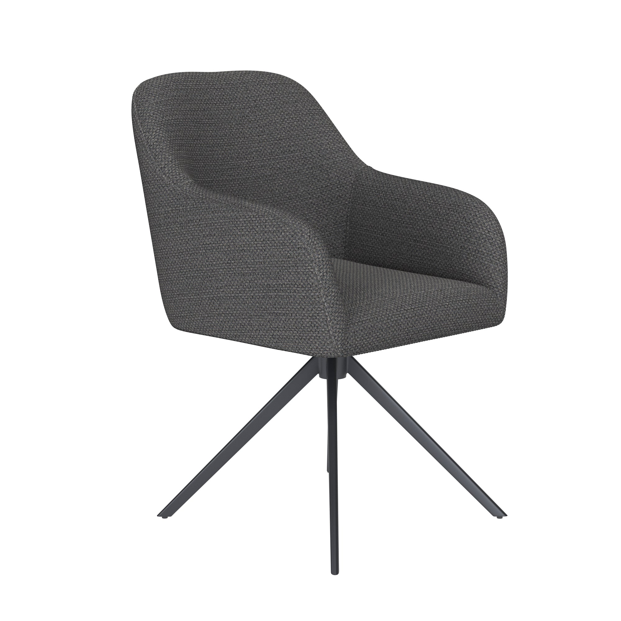 OTIS chair gray with black base