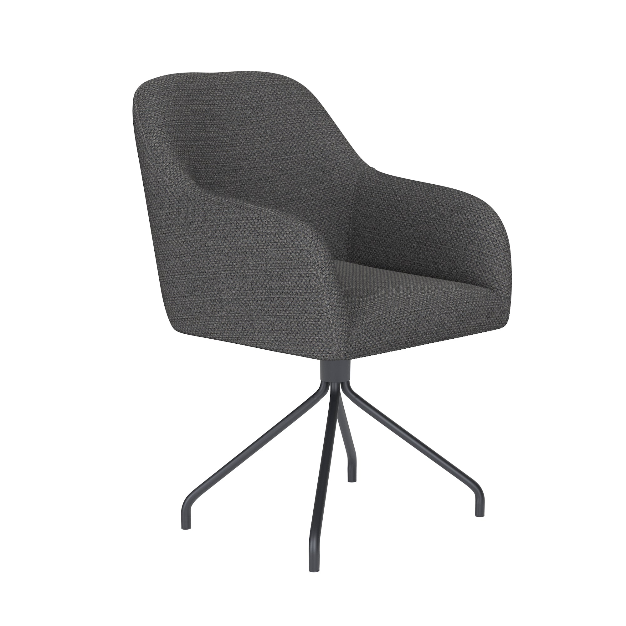 OTIS chair gray with black base