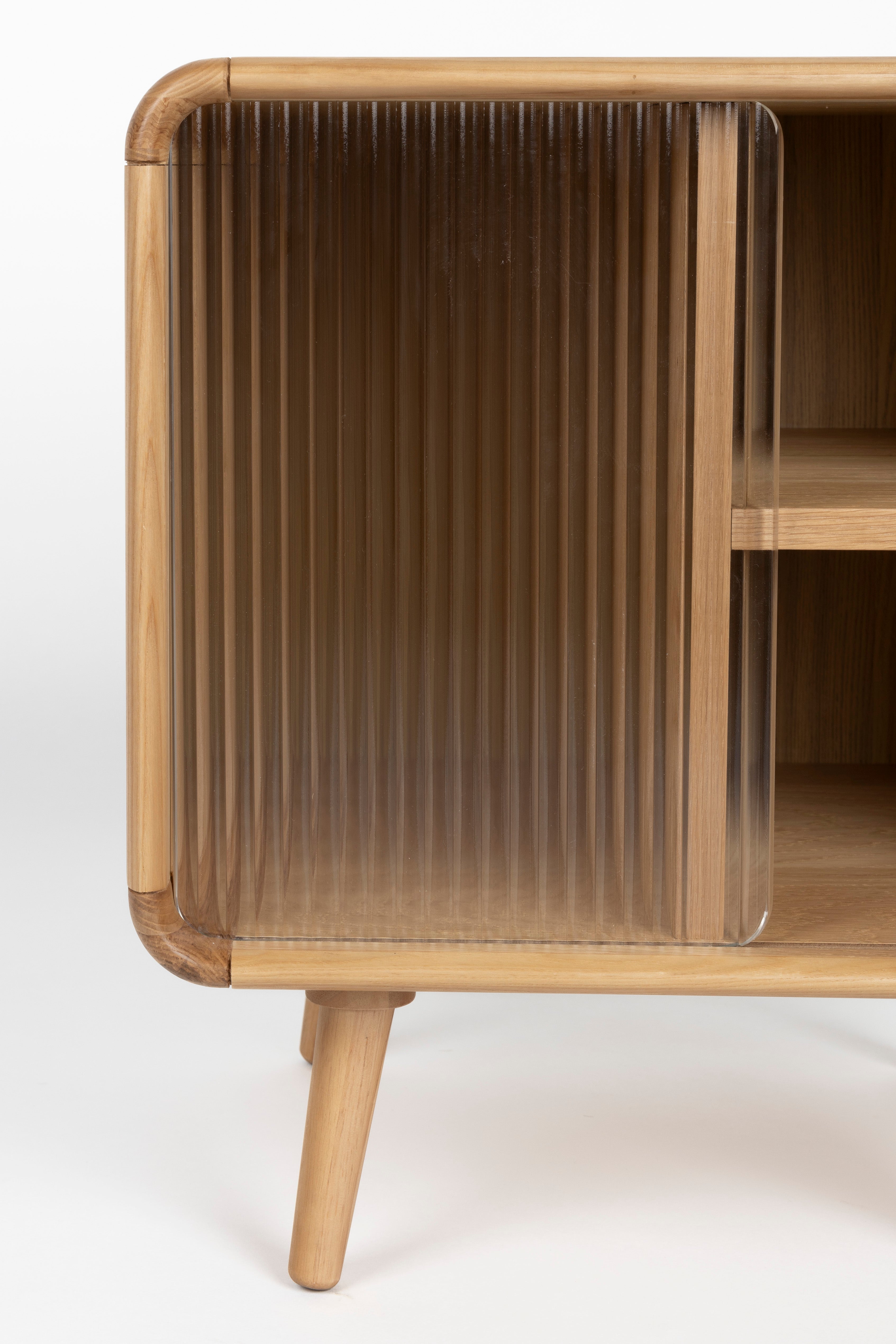 RISE Oak Veneer Cabinet