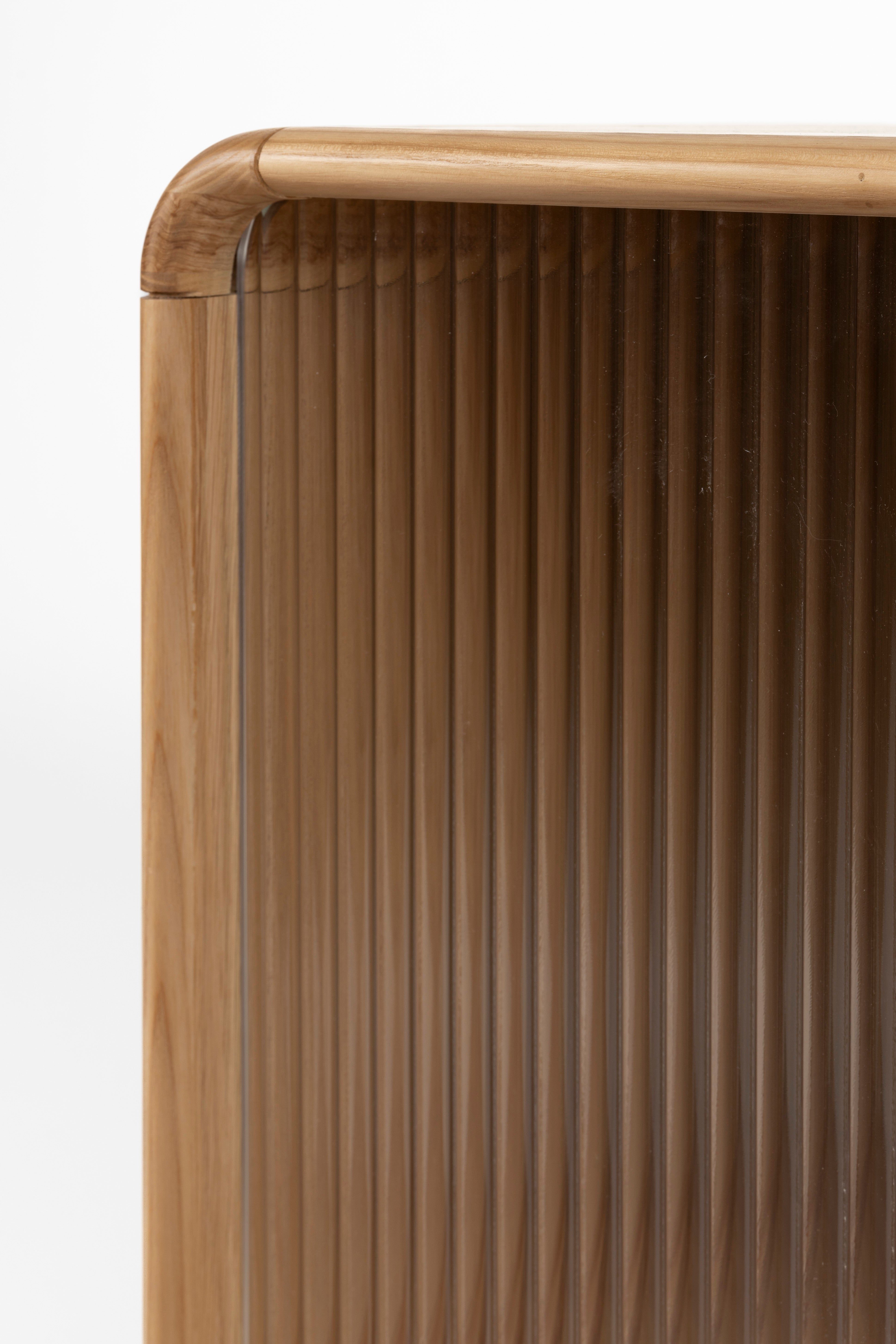 RISE Oak Veneer Cabinet