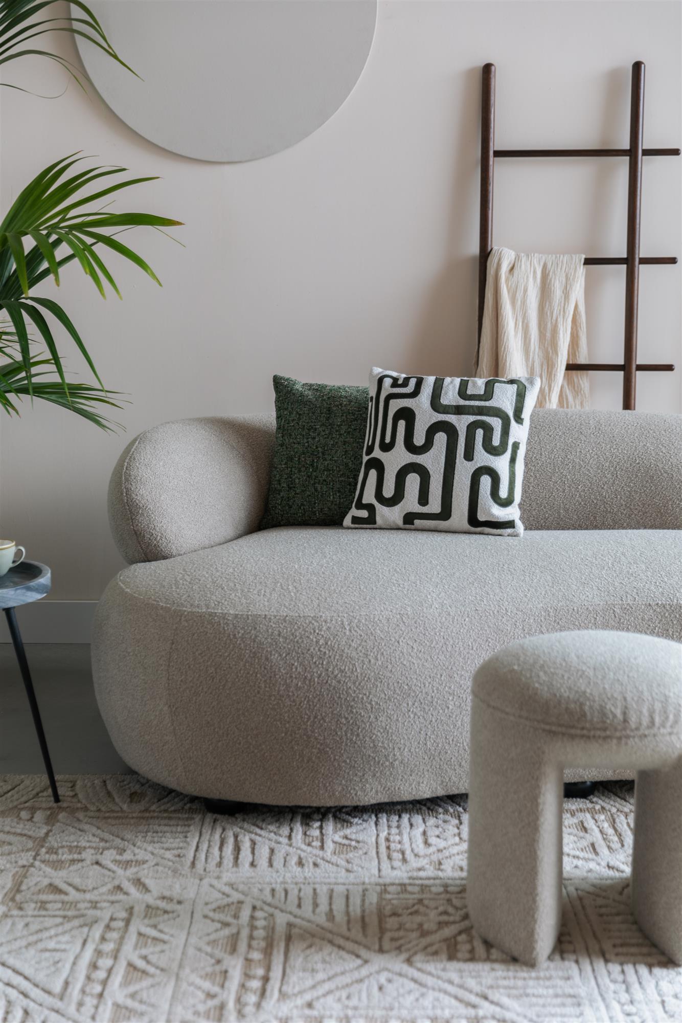 SYDNEY Cushion Green Mélange