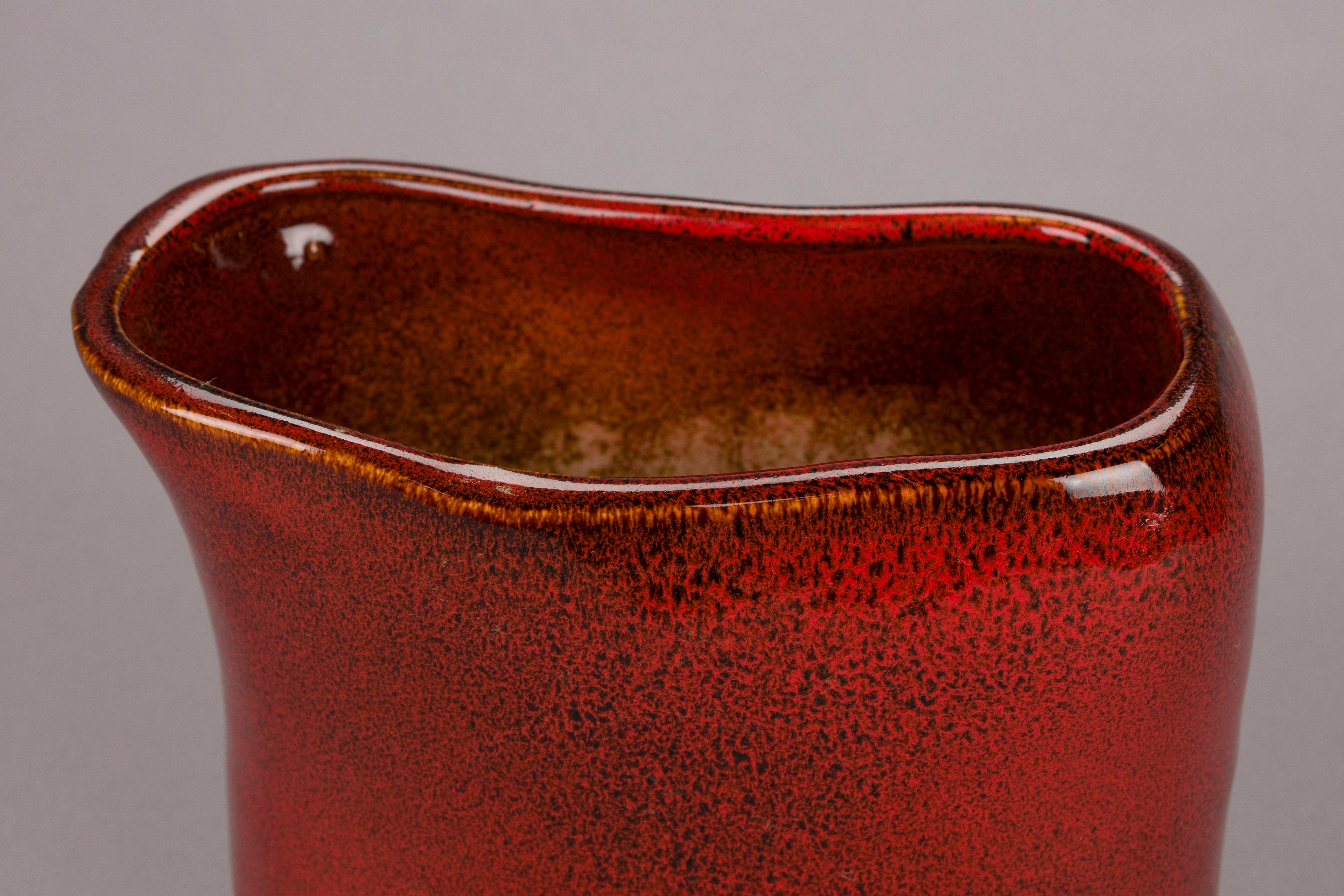 EDNA vase red
