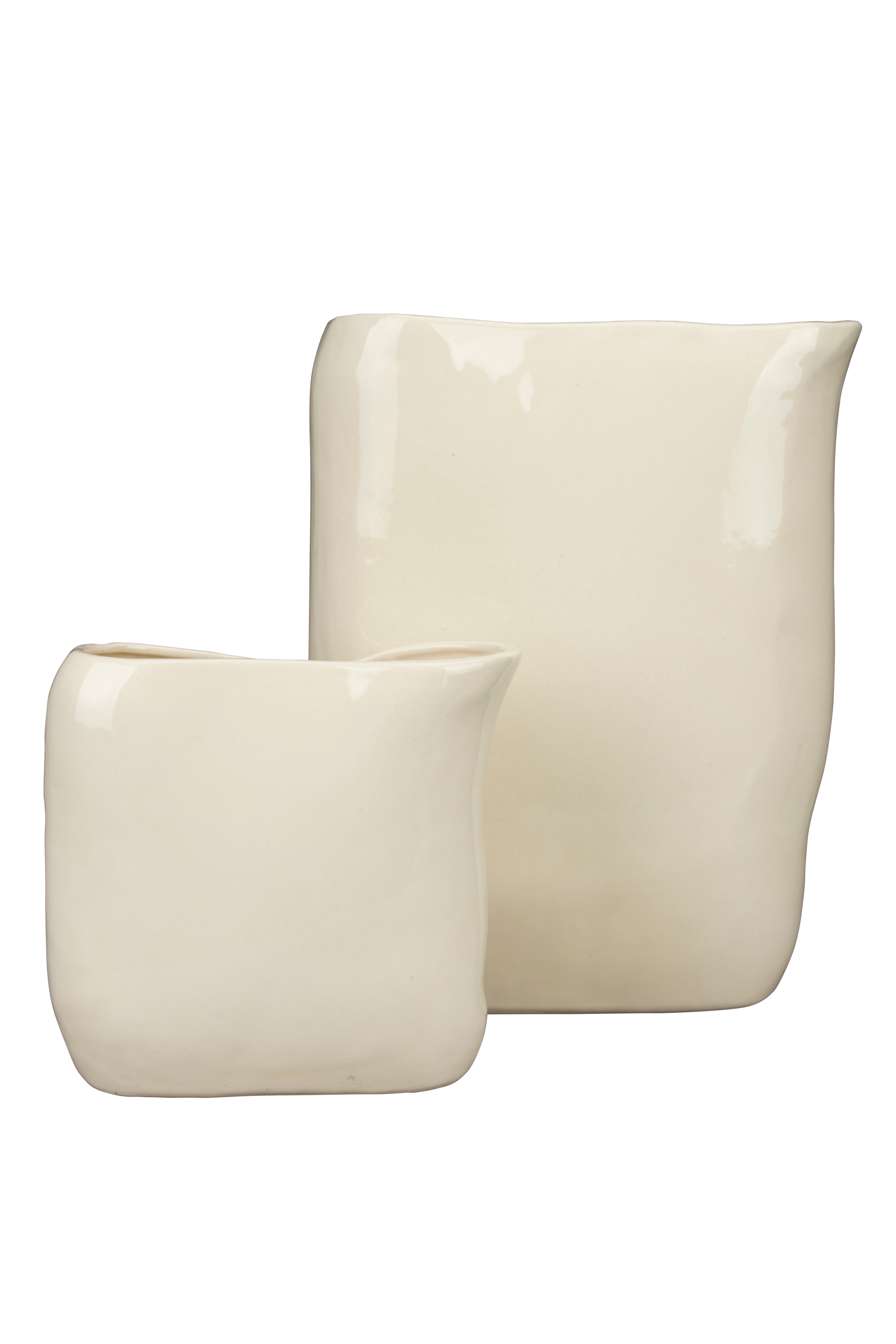 EDNA beige vase