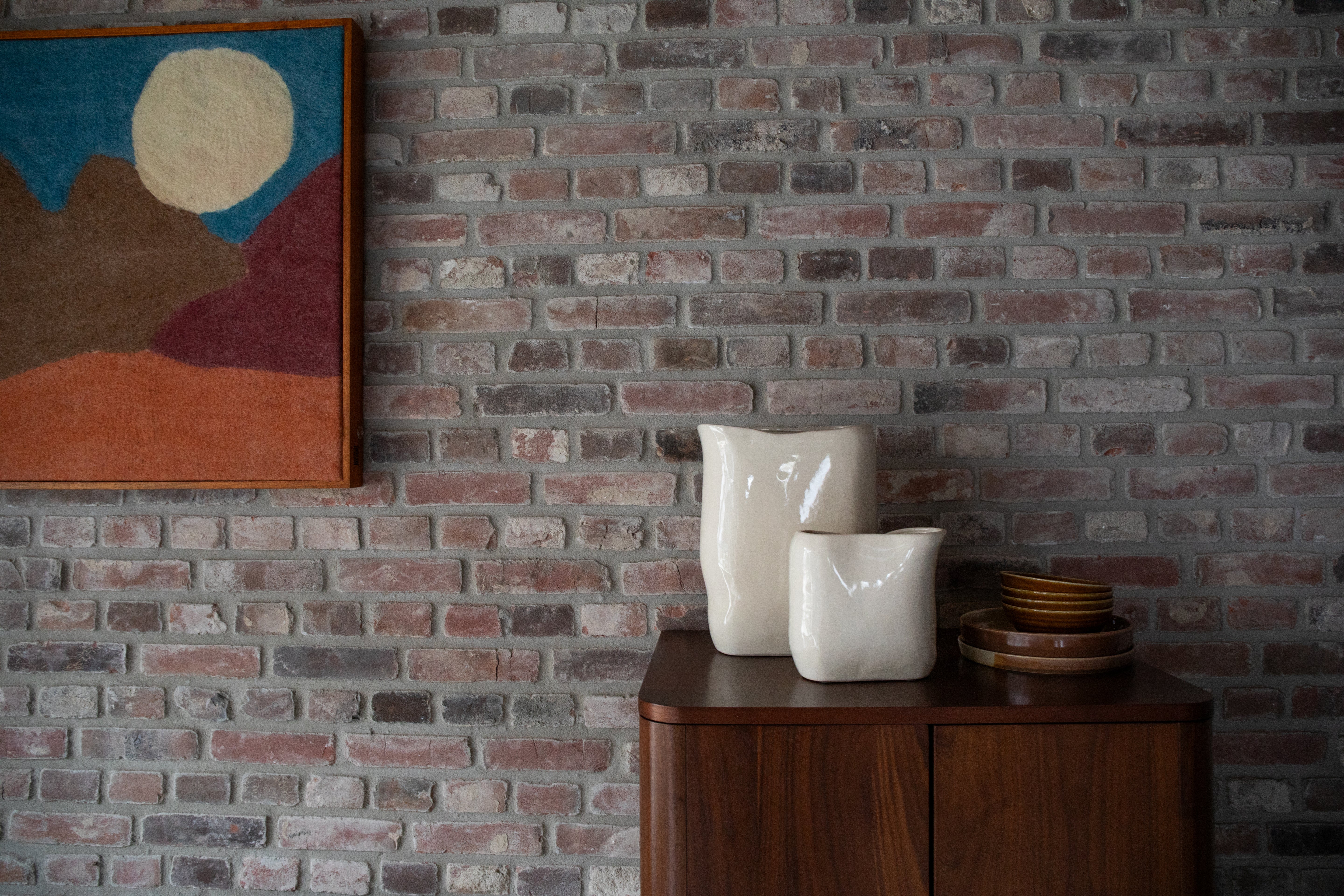 EDNA beige vase