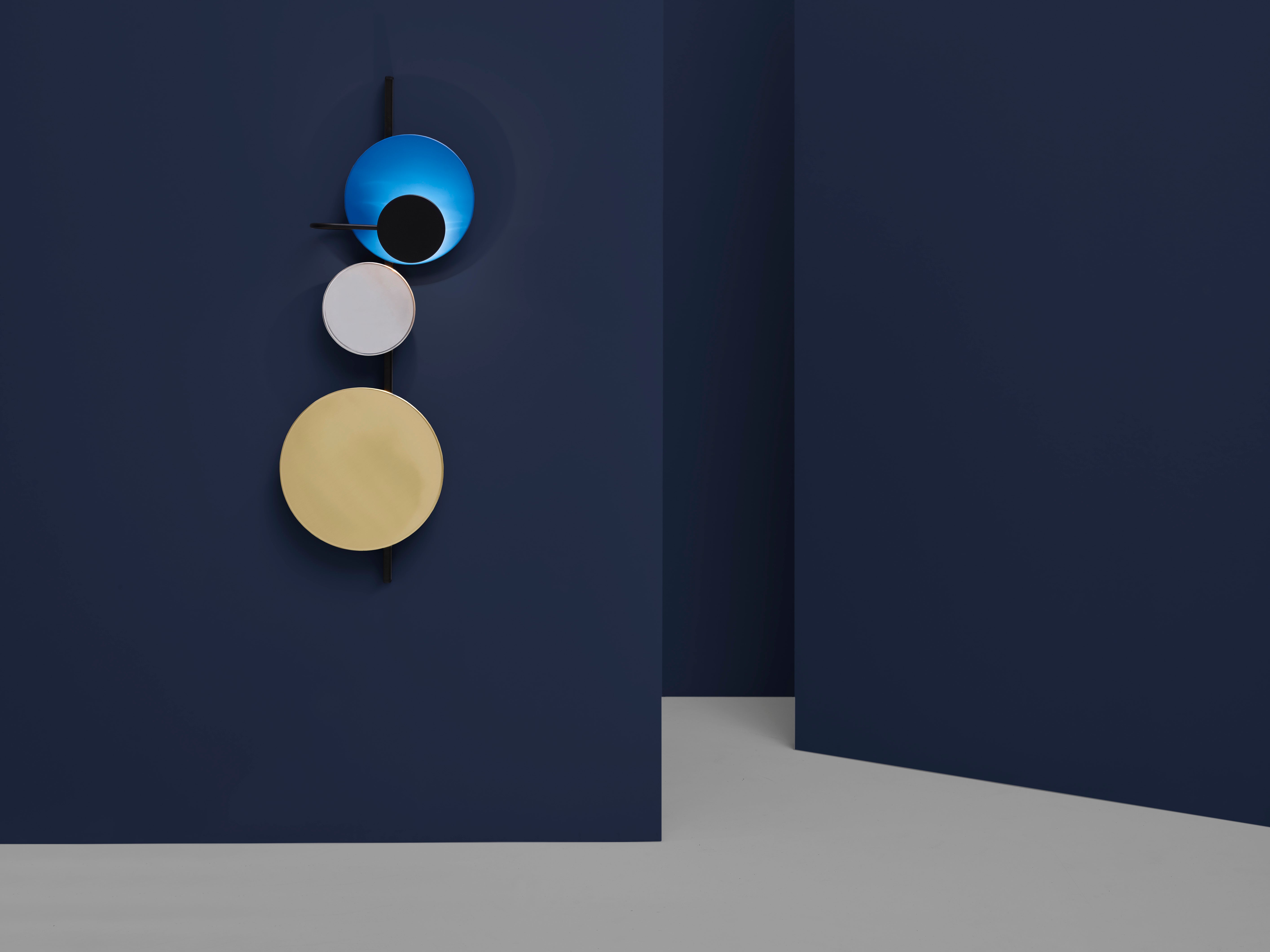 Wandleuchte PLANET blau