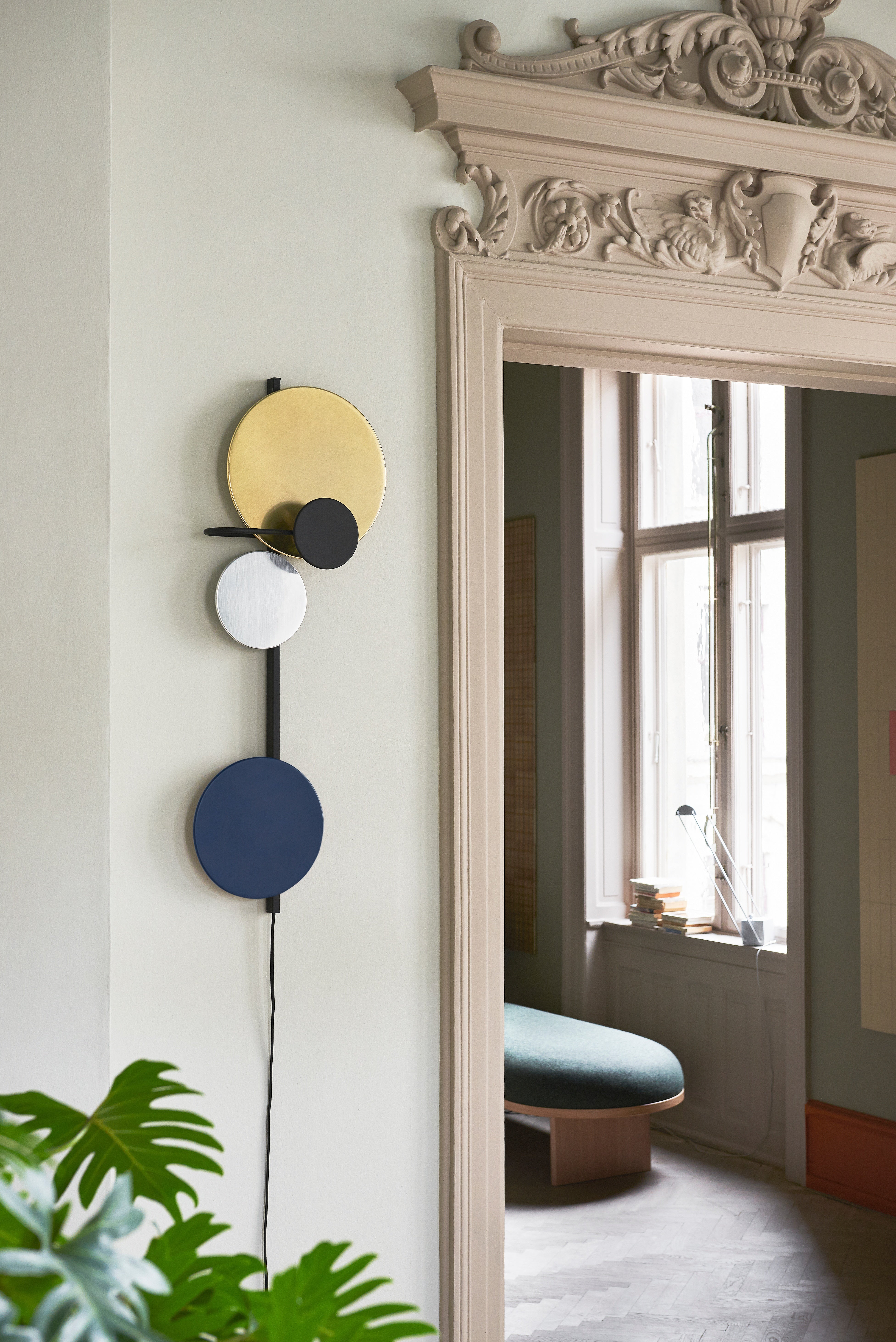 PLANET wall lamp navy blue