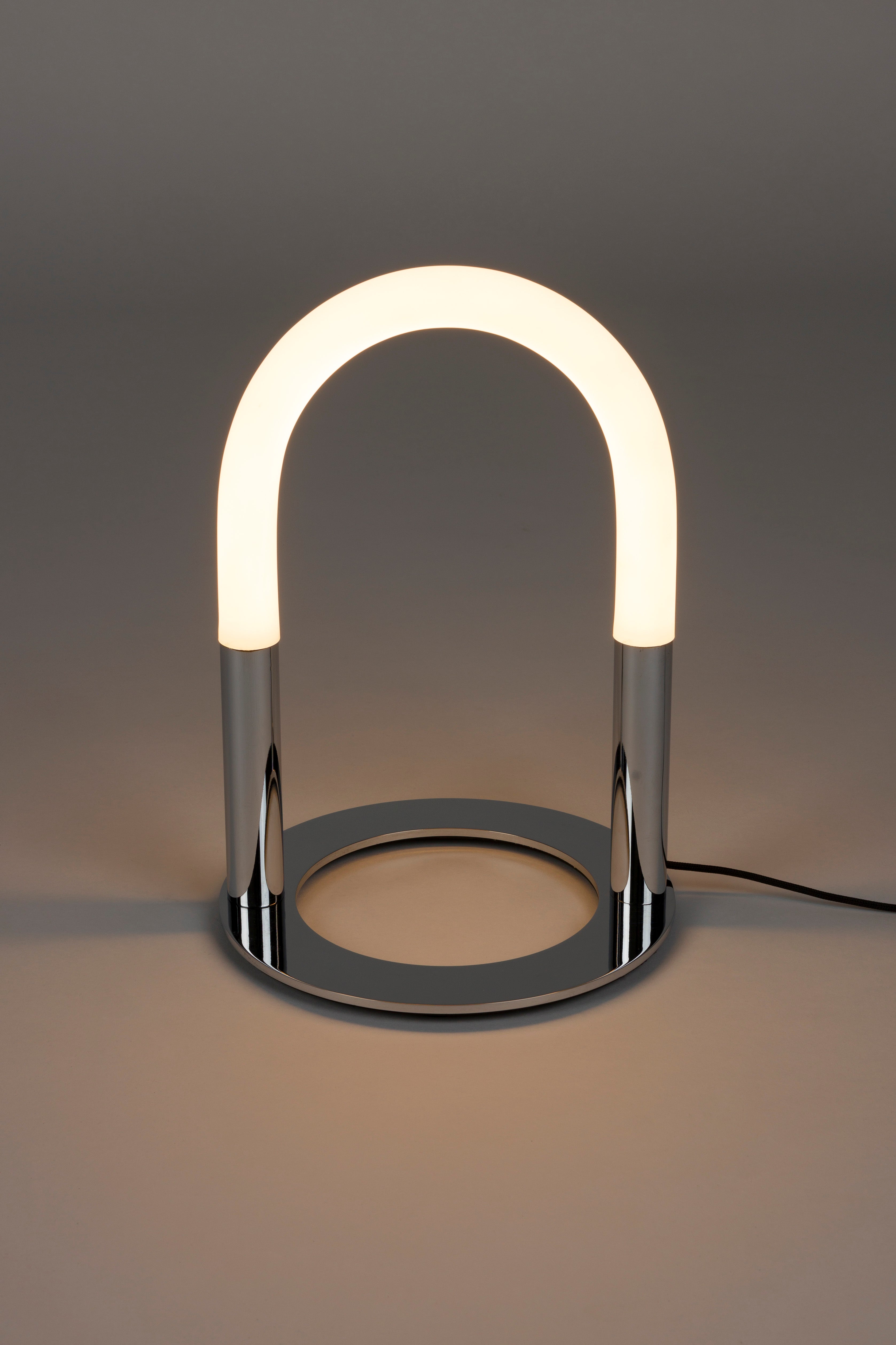 Table lamp ARCH silver