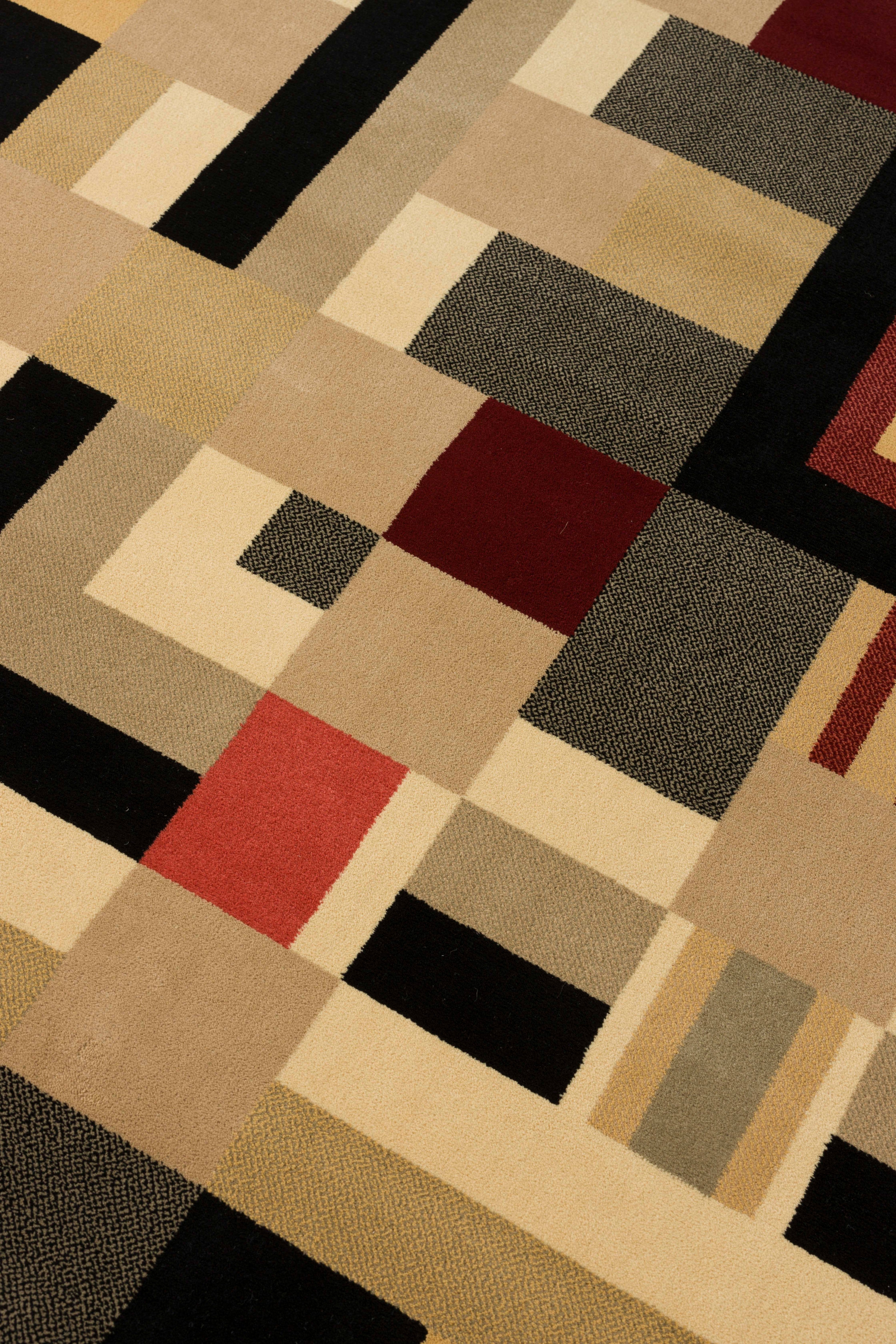 Teppich URBAN MAZE dunkelbeige
