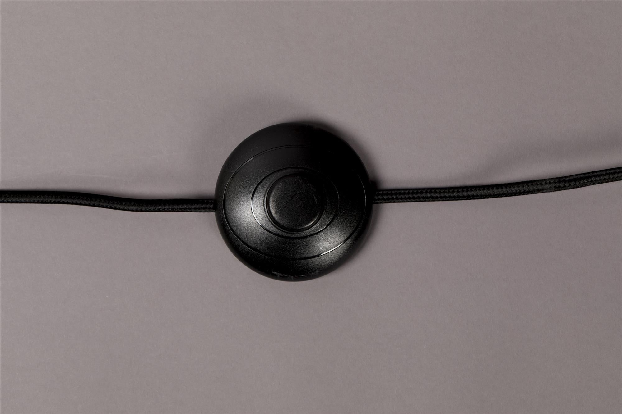 Stehlampe HORACE aus Eichenholz mit Baumwollschirm