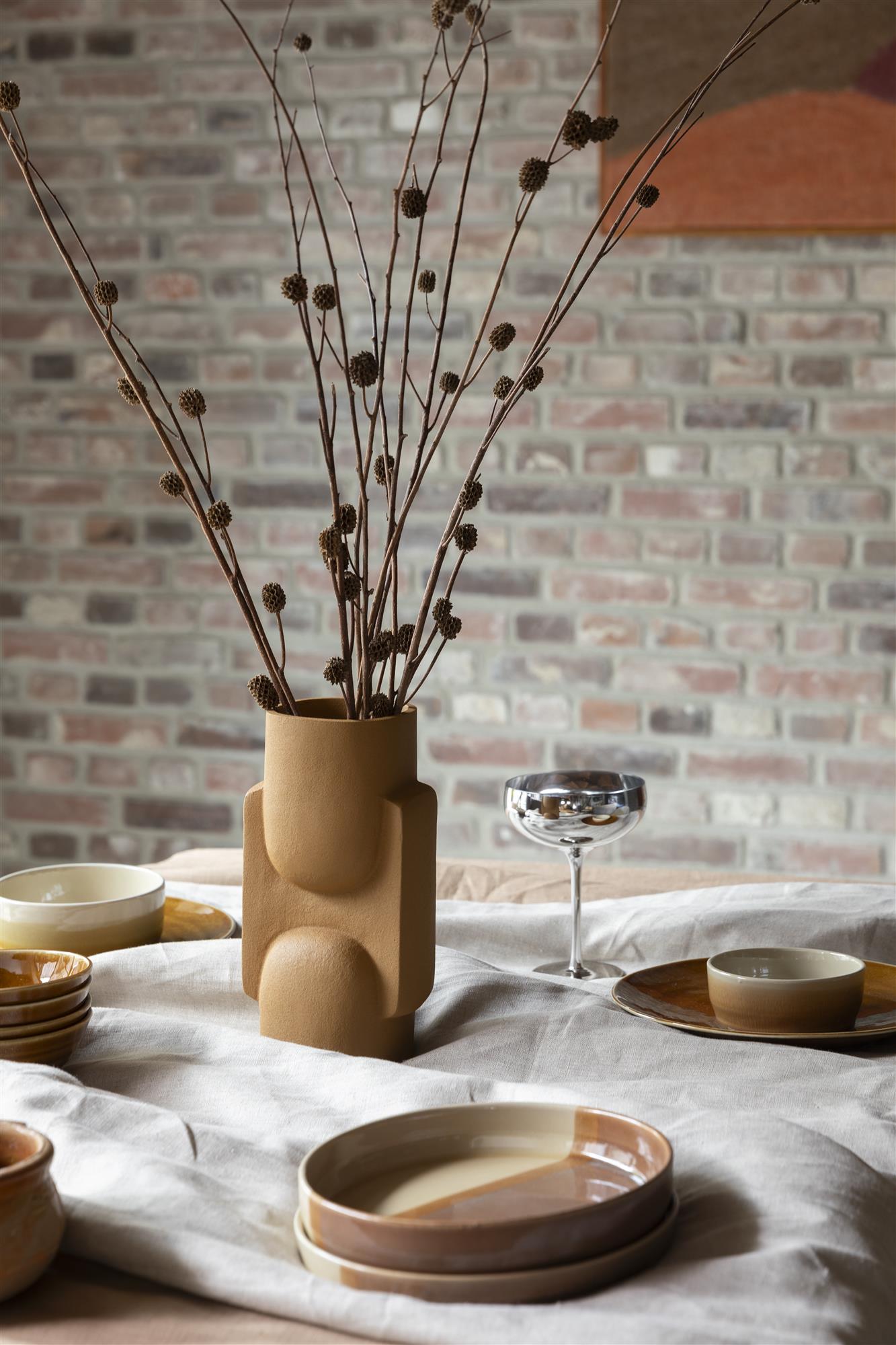 SANTOS mustard vase