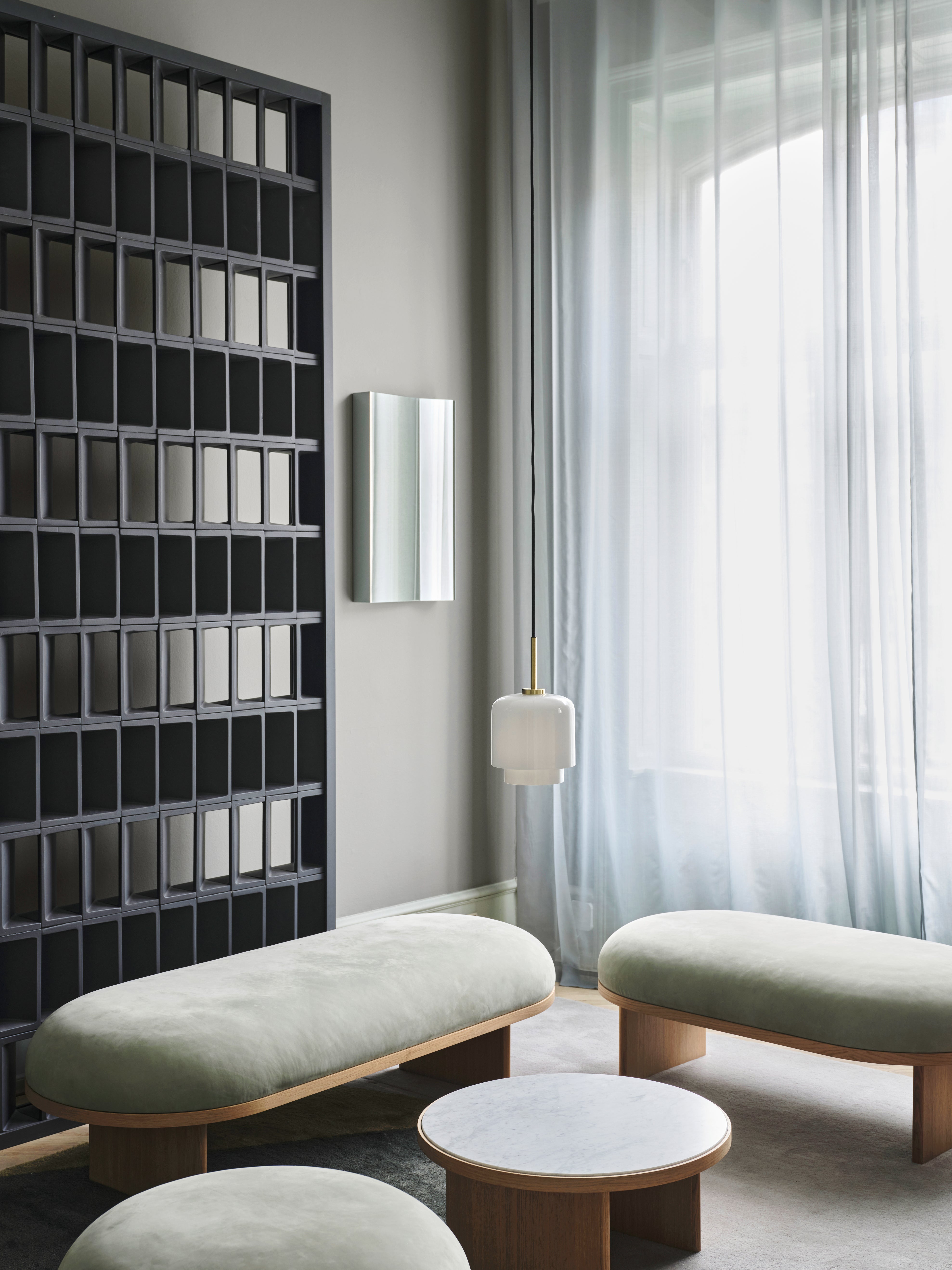 MIMESIS Gray Wall Mirror