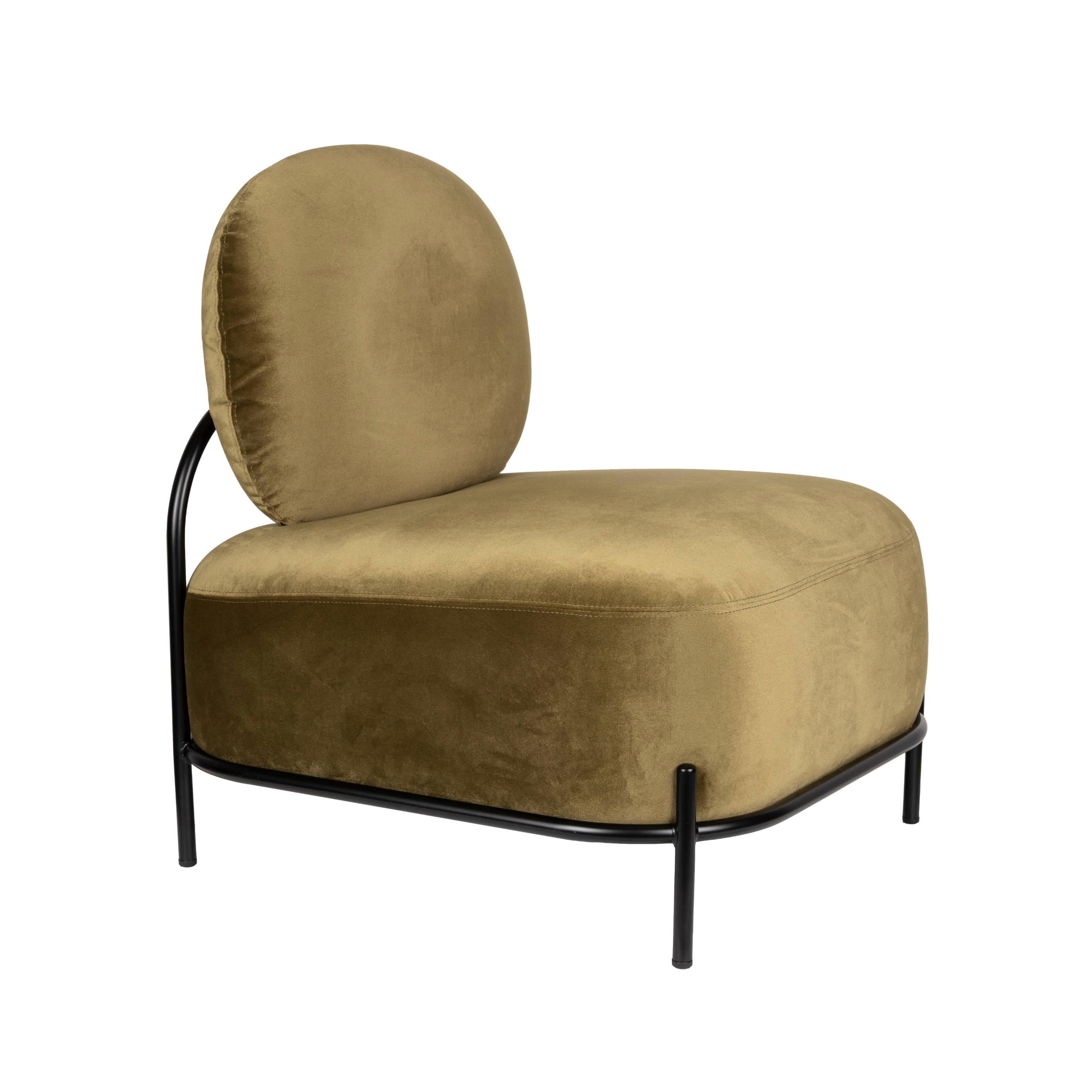 POLLY Olive Armchair
