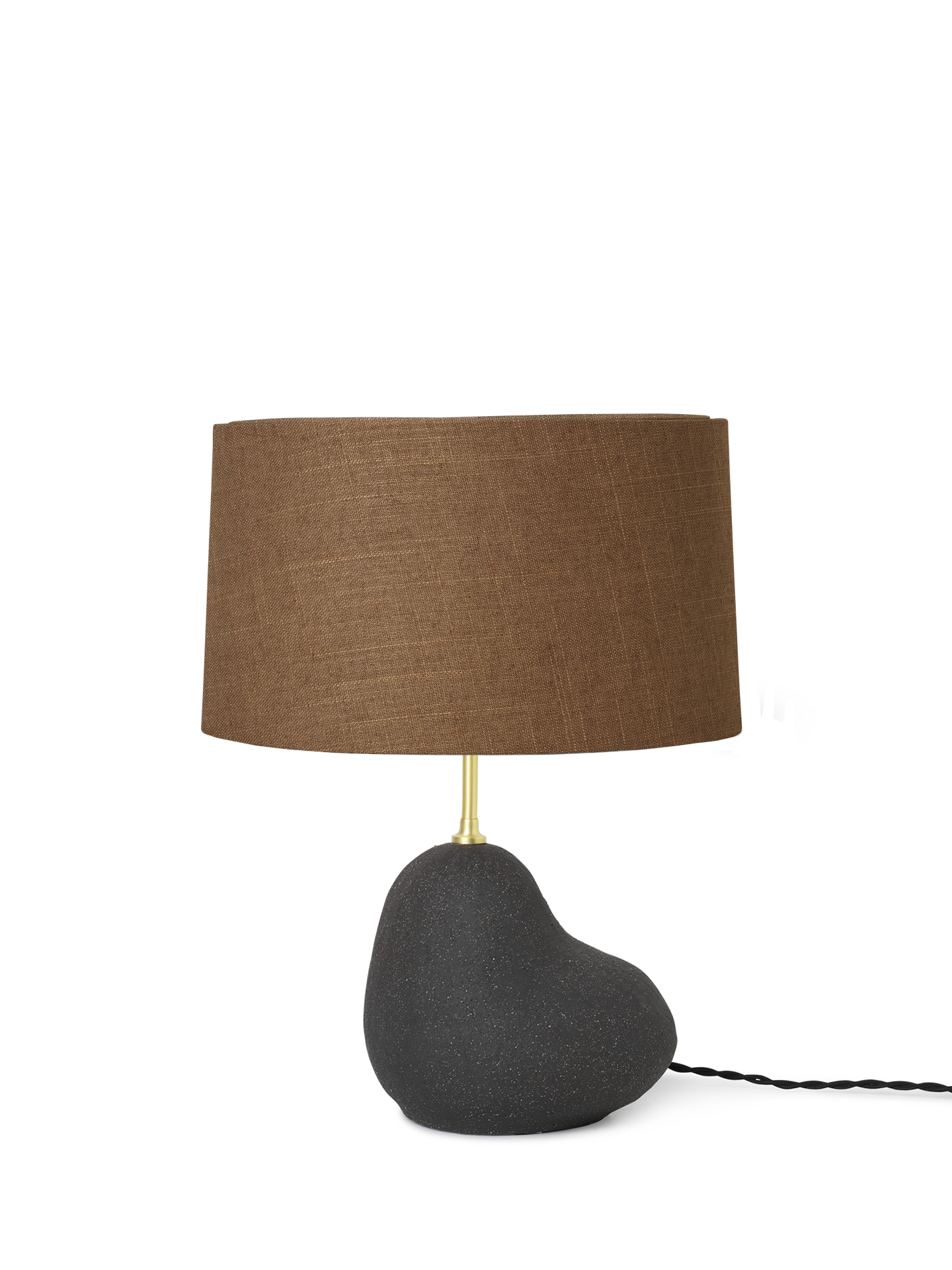 HEBE dark gray bedside lamp base