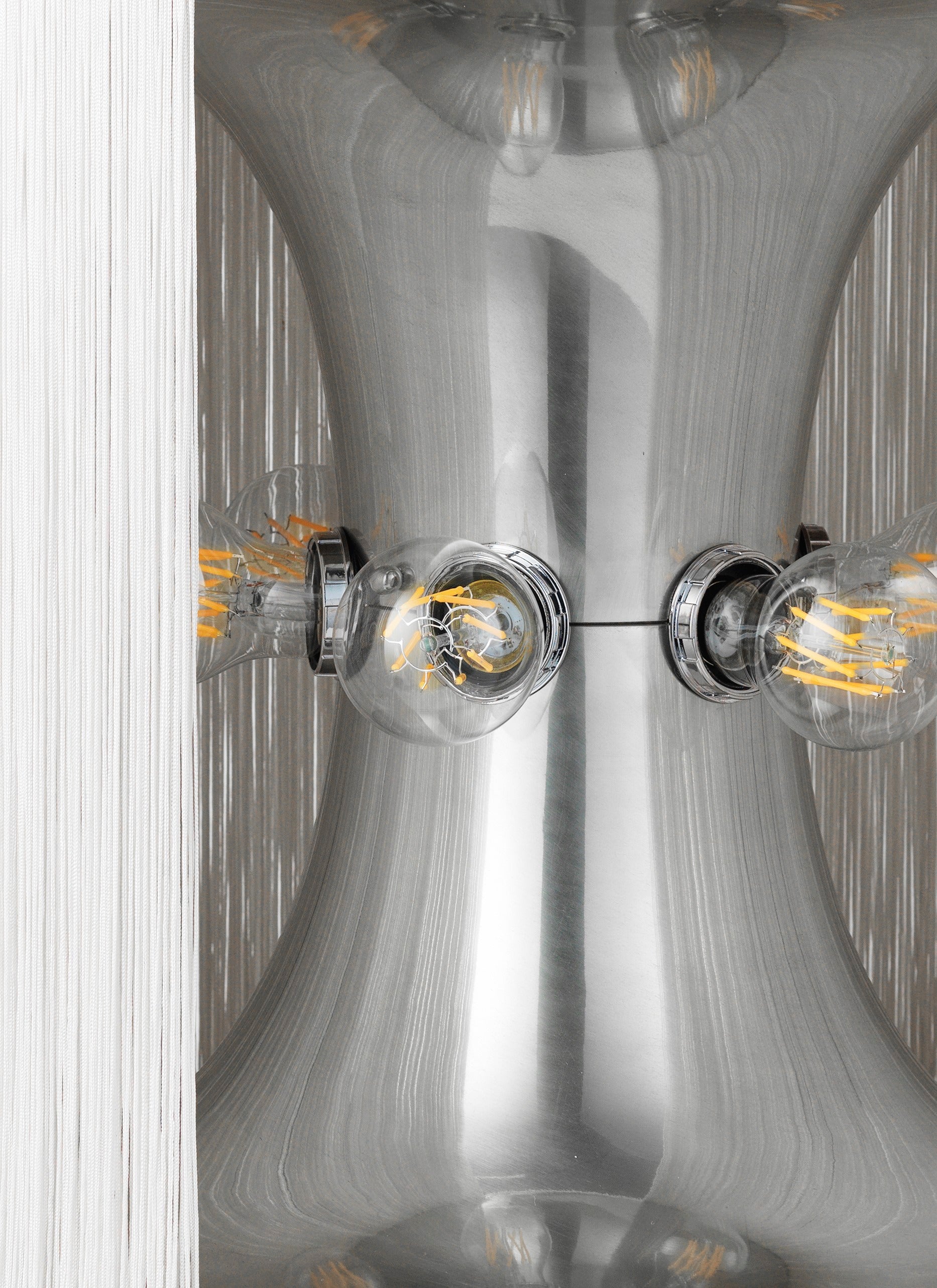 Stehleuchte MODELL 597 Aluminium poliert