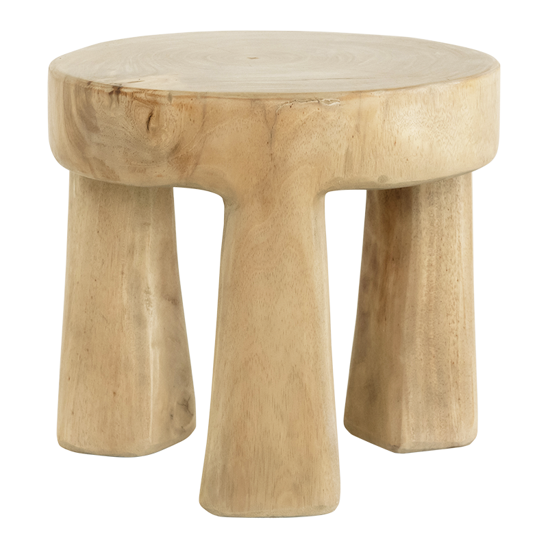 Hocker DONNA Mahagoniholz