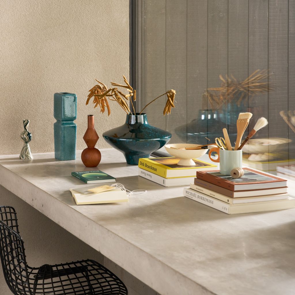 Ceramic vase MAYA petrol