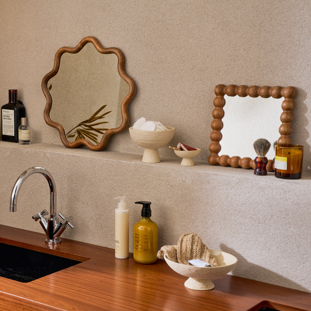 Mango Wood Mirror SOT