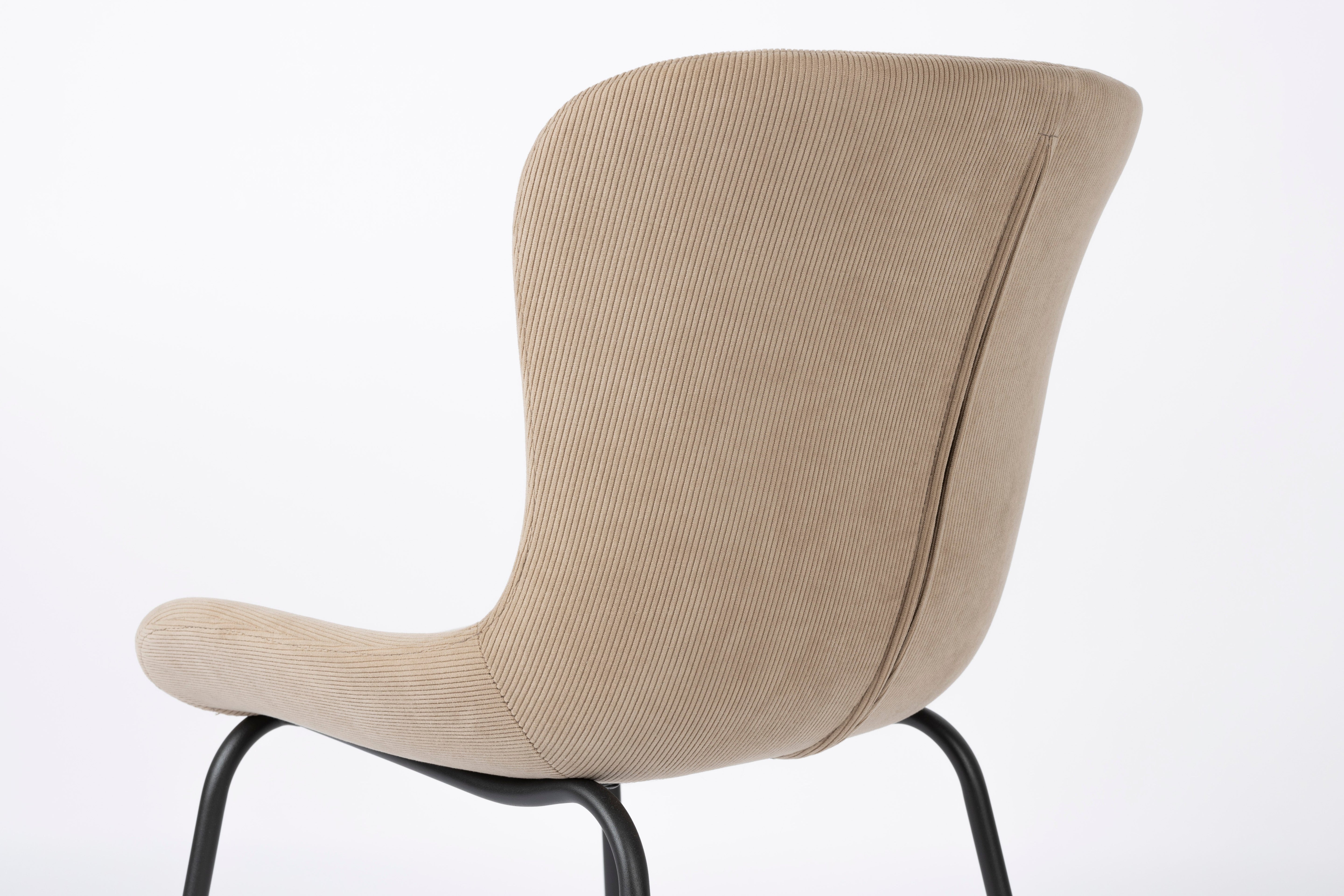 Junzo Rib Beige Stuhl