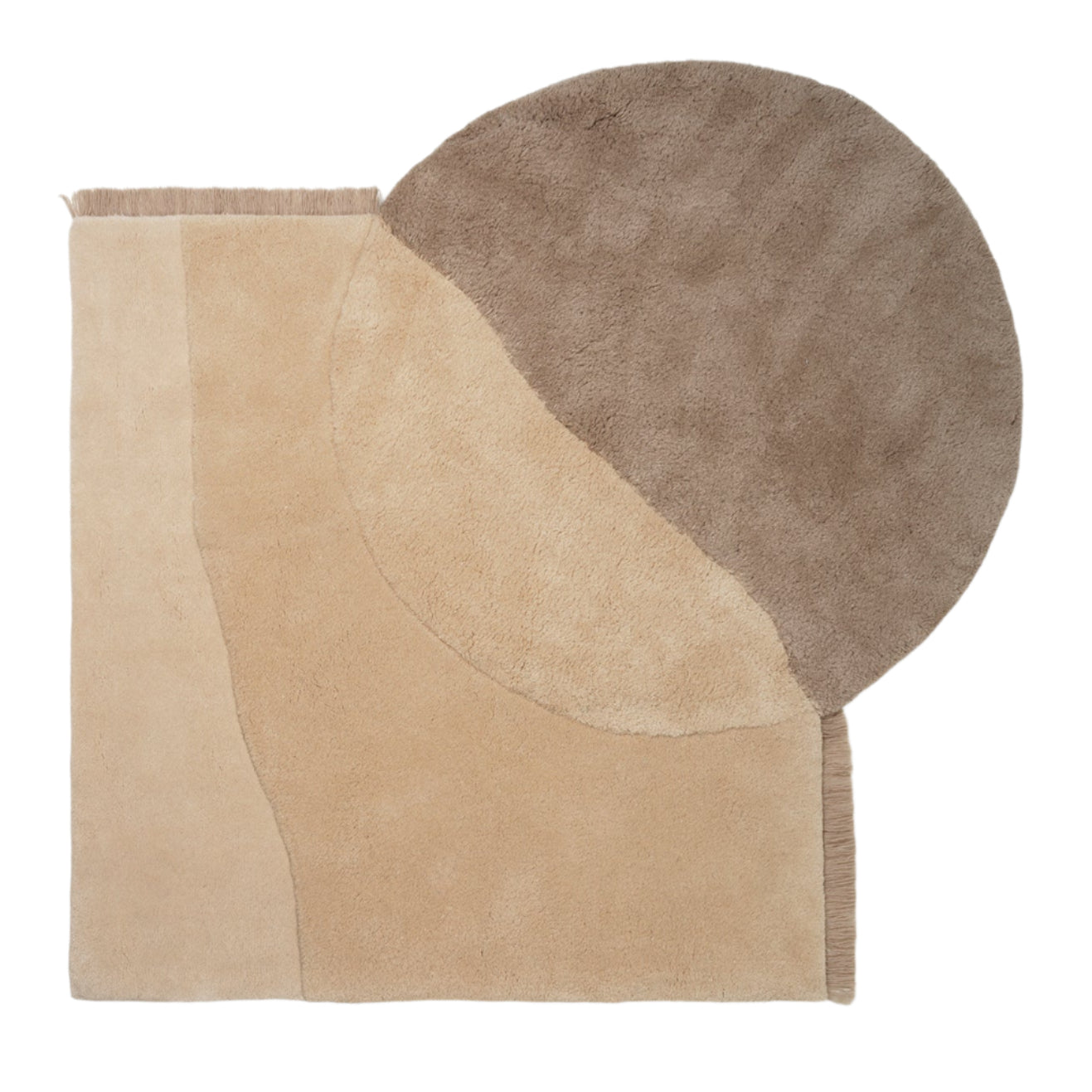 VIEW beige rug