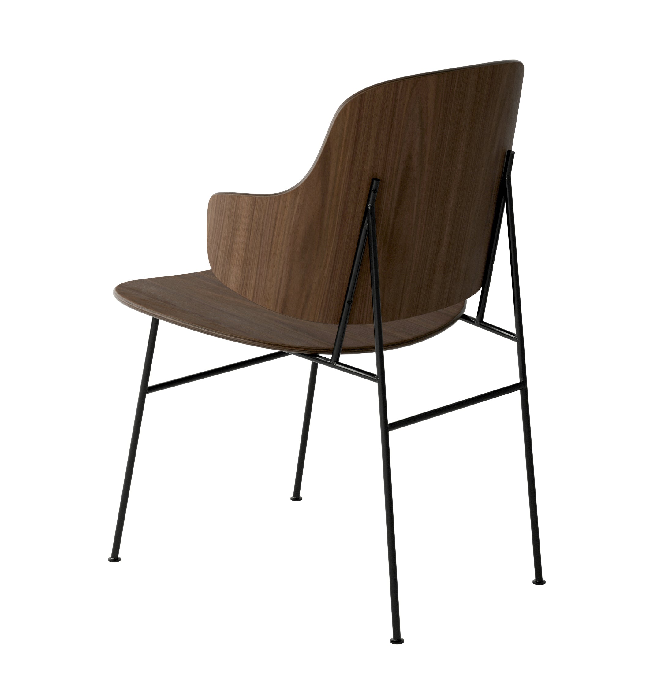 PENGUIN chair walnut wood