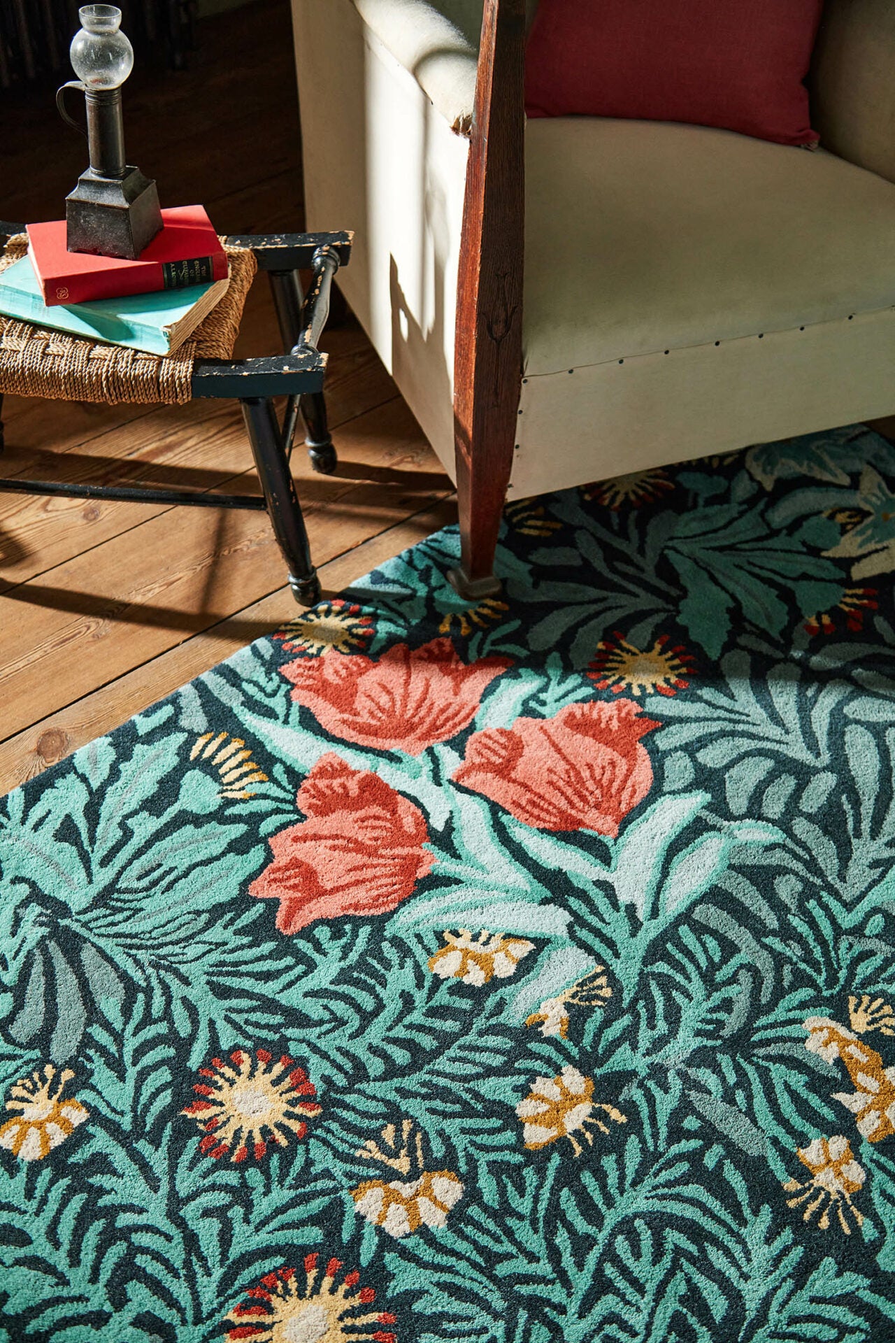 MOREW Teppich - BOWER INDIGO türkis