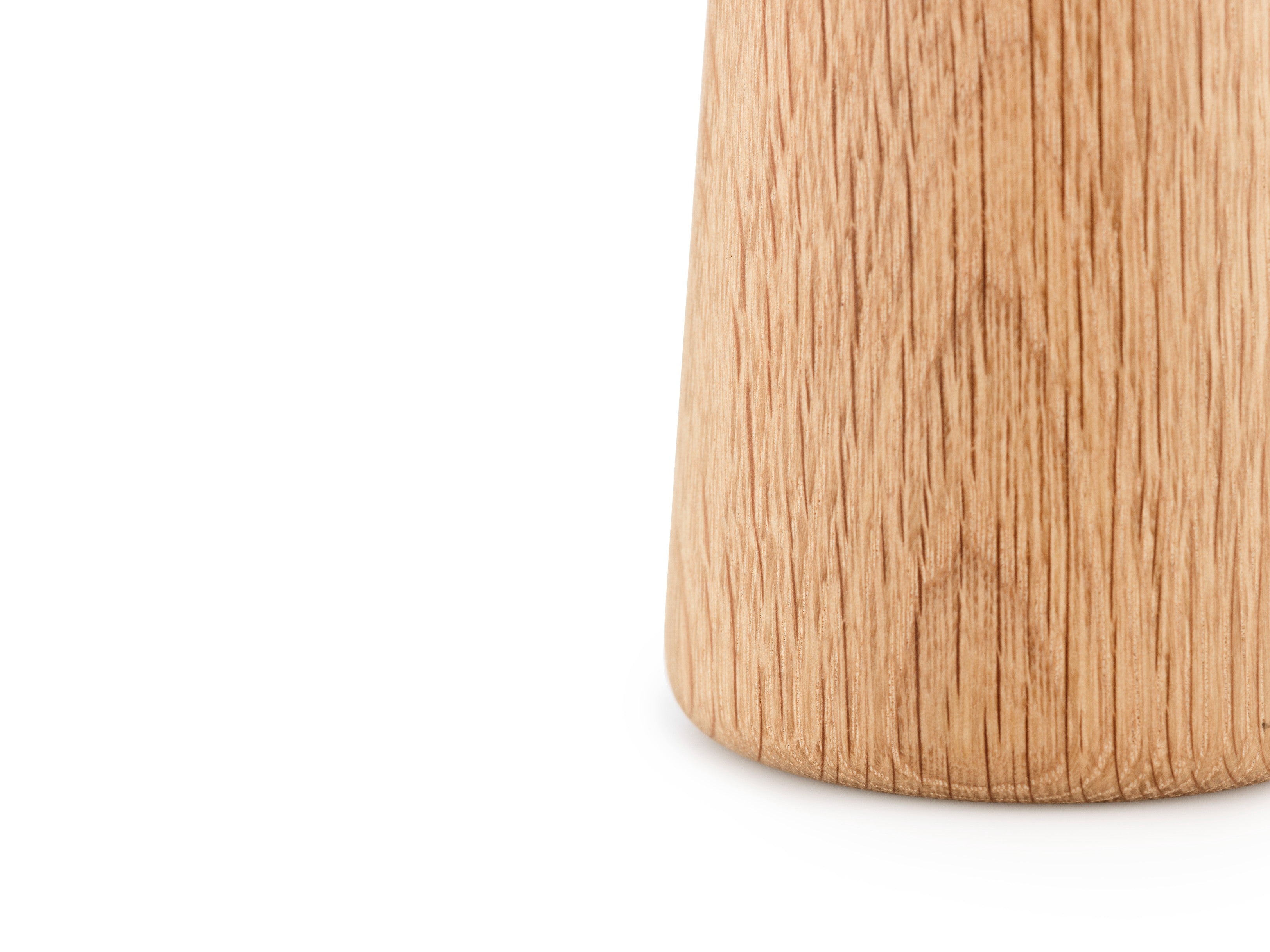 CRAFT Oak Wood Pepper Mill with Black Marble