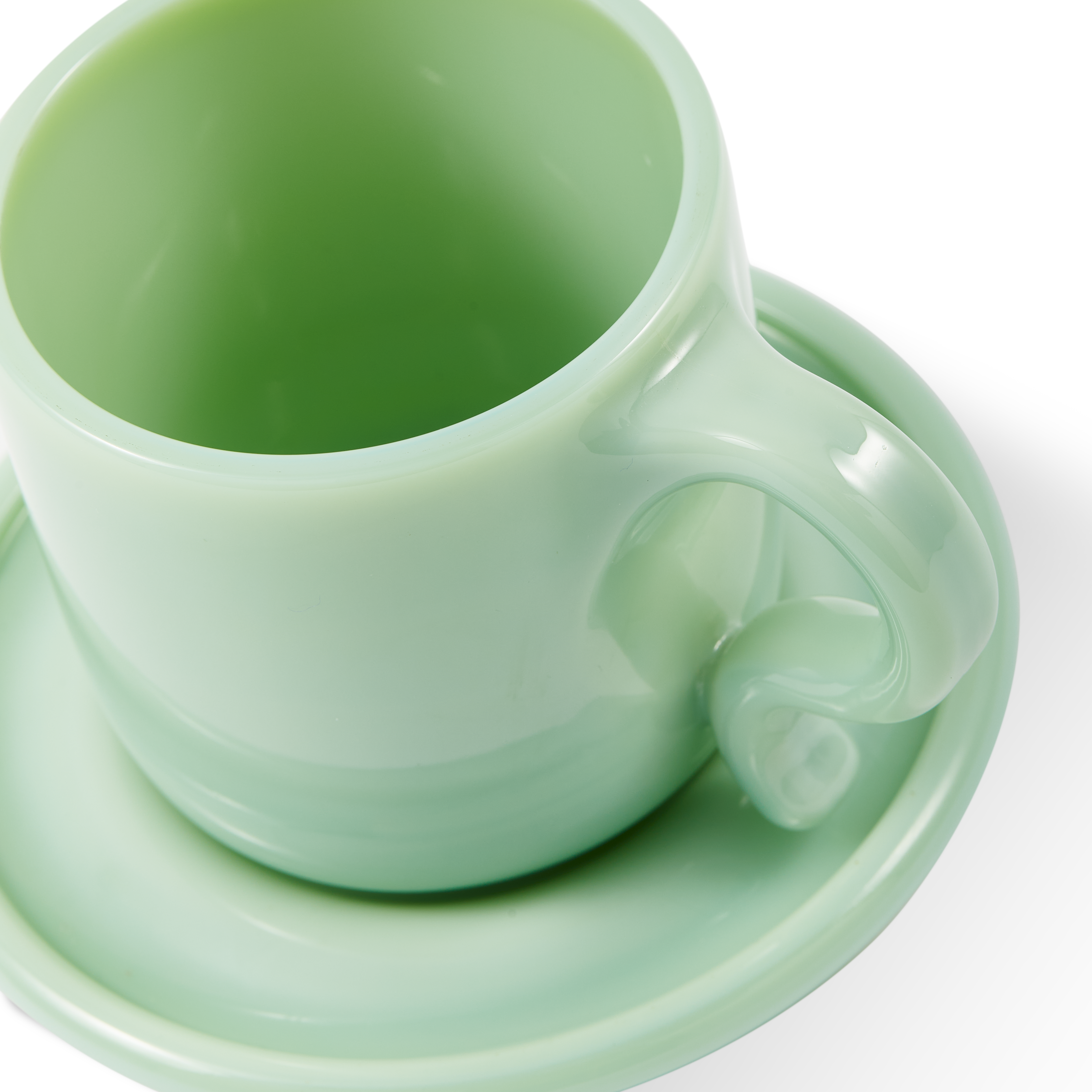 GOBI Light Green Cappuccino Mug Set