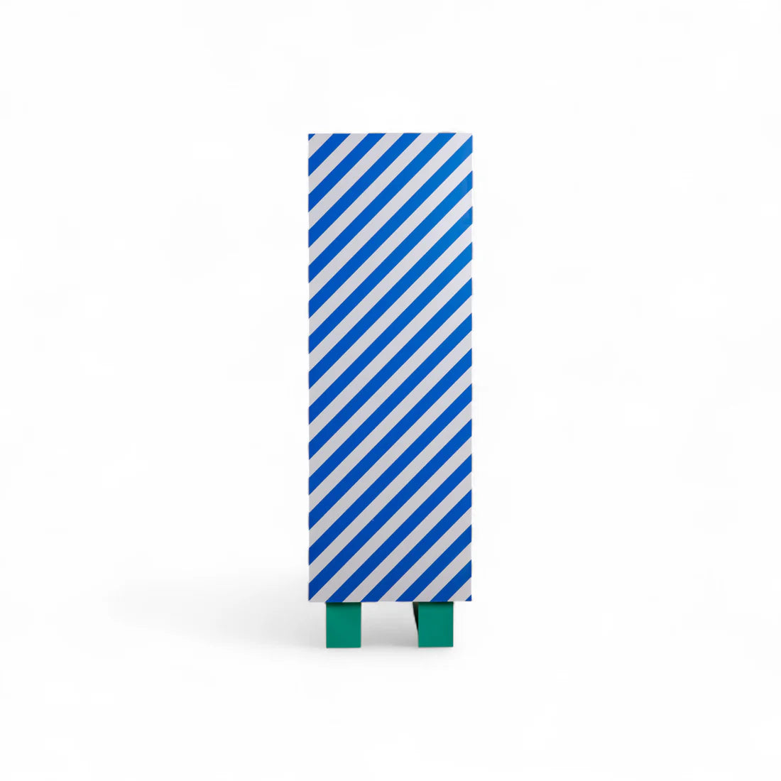 SUPERCLOSET BLUE STRIPES wardrobe yellow with blue and green