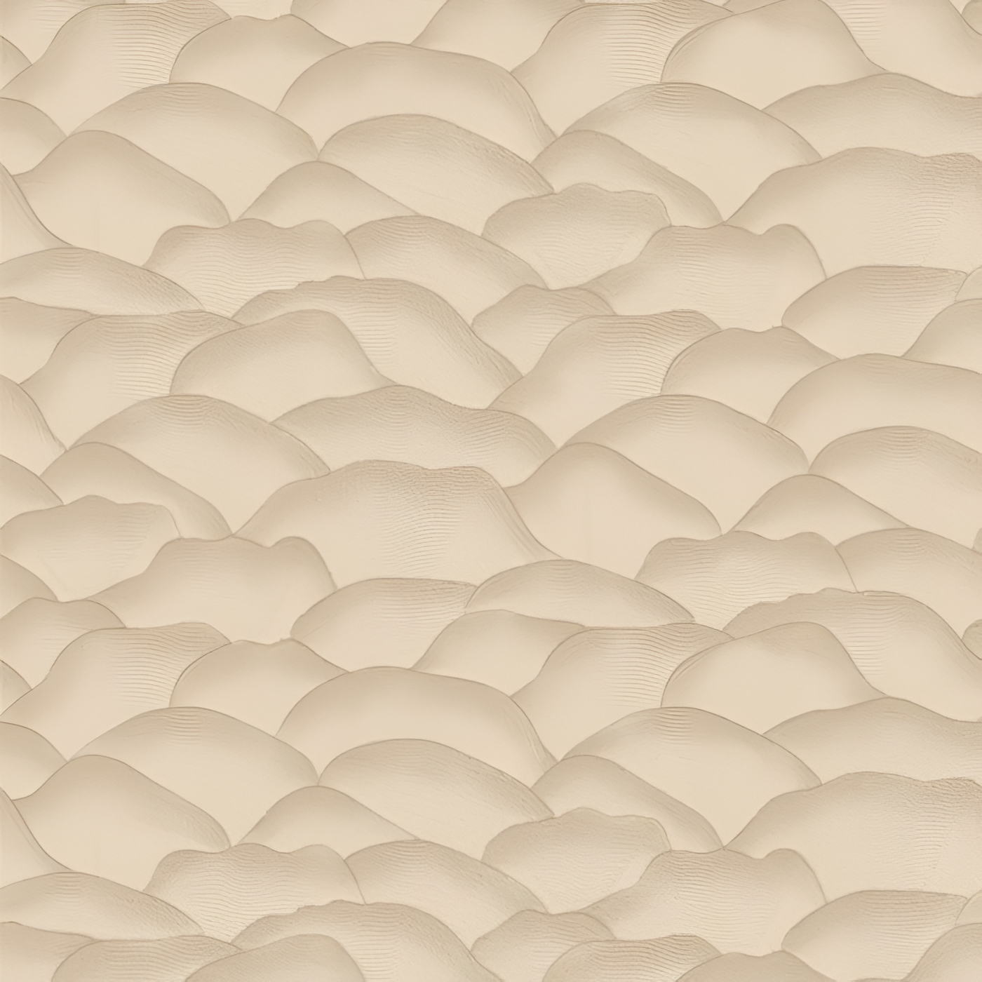 ONDULA structural wallpaper sand