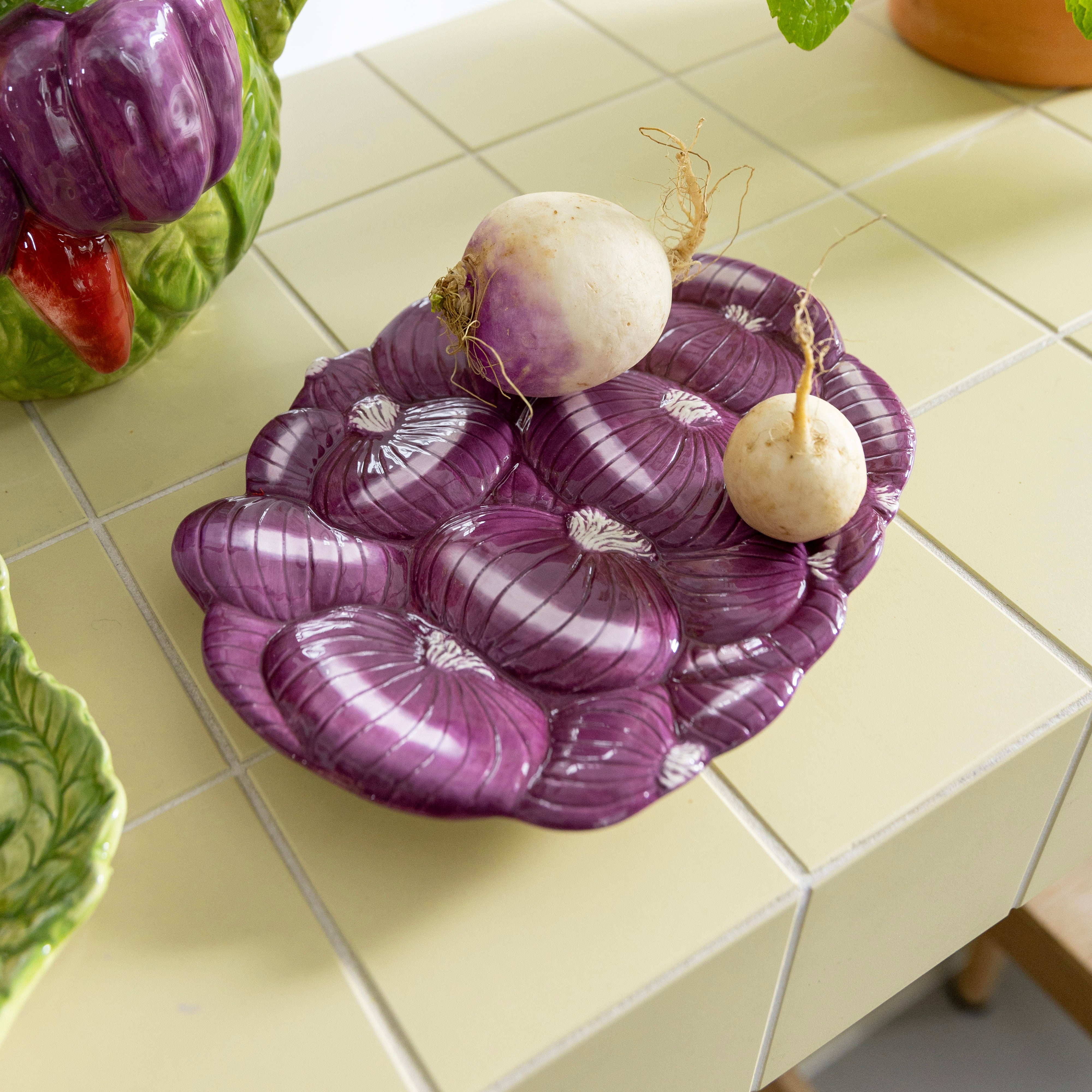 LEGUME ONION Purple Platter