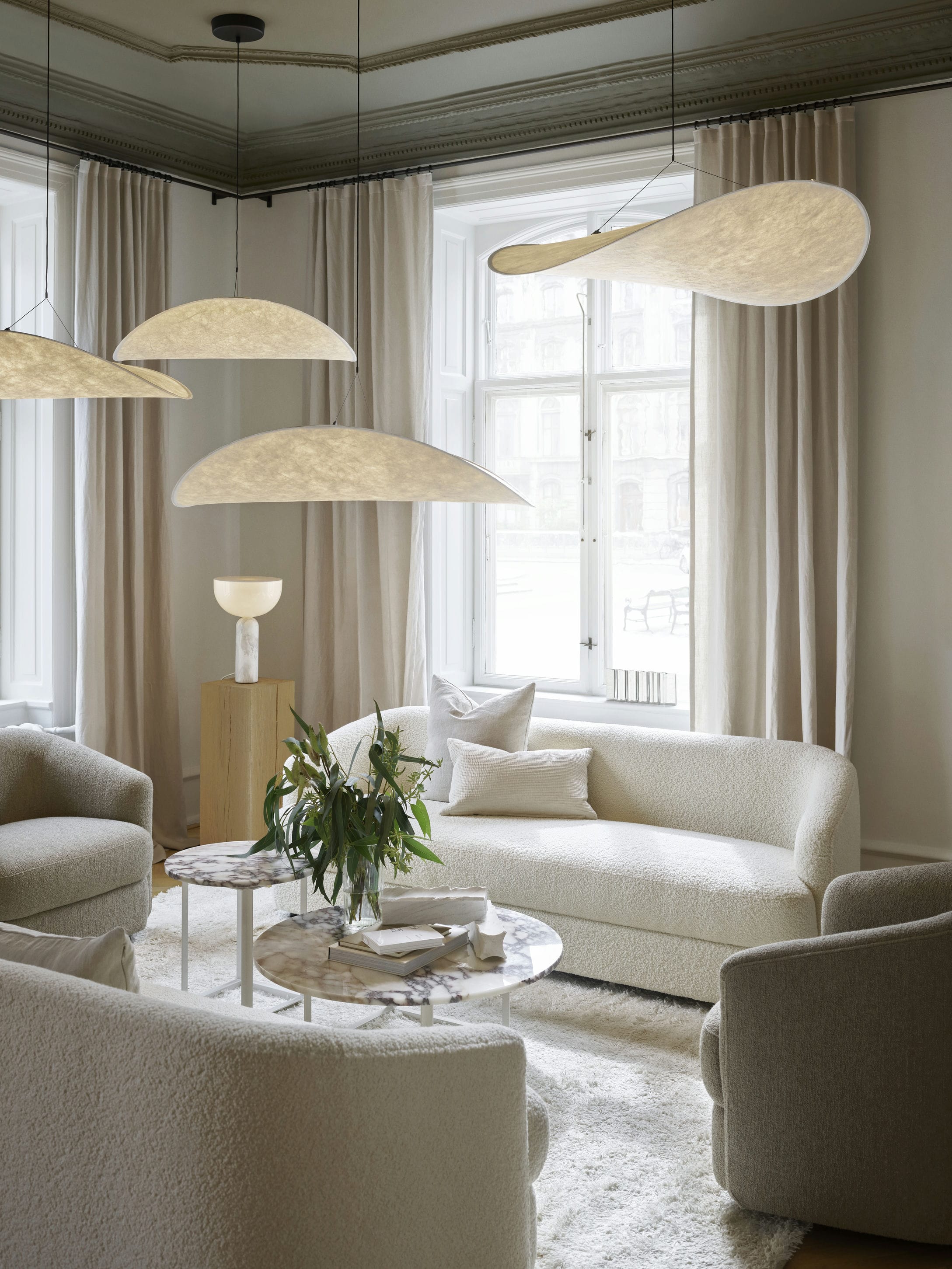 3-seater Covent upholstered sofa