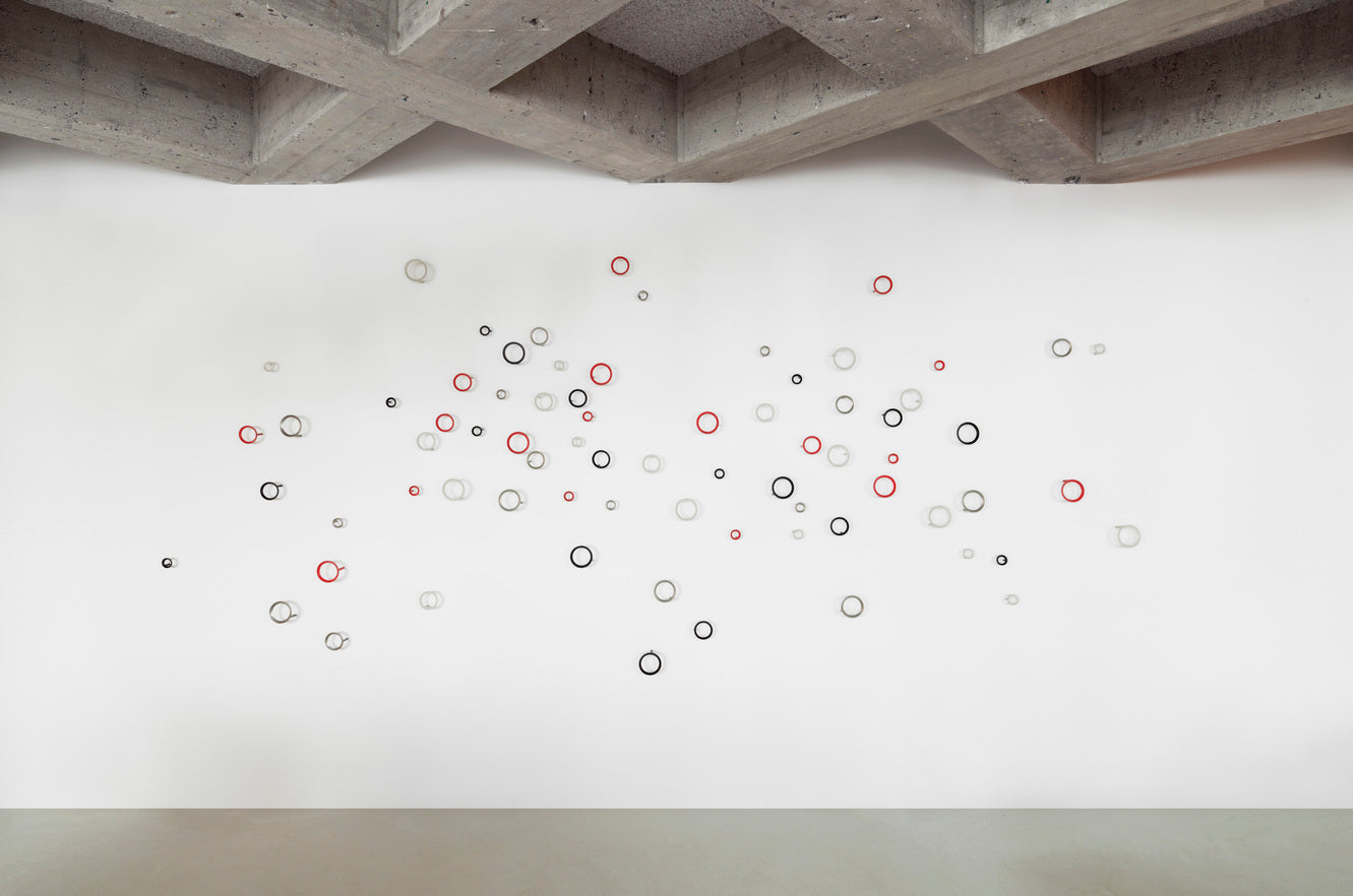 LOOP coat rack red