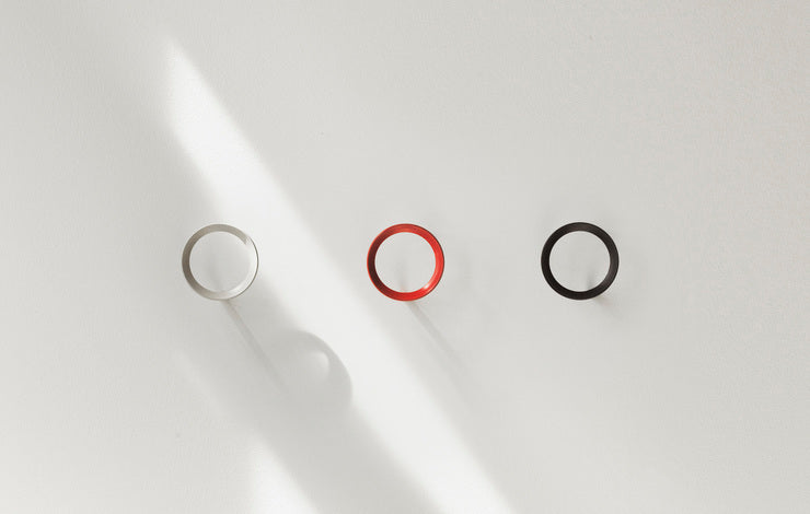 LOOP coat rack red