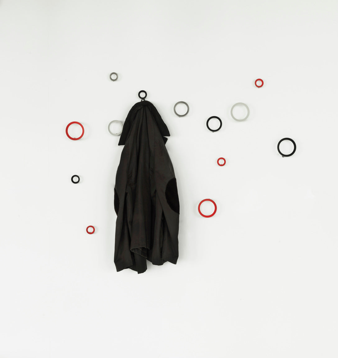 LOOP coat rack red